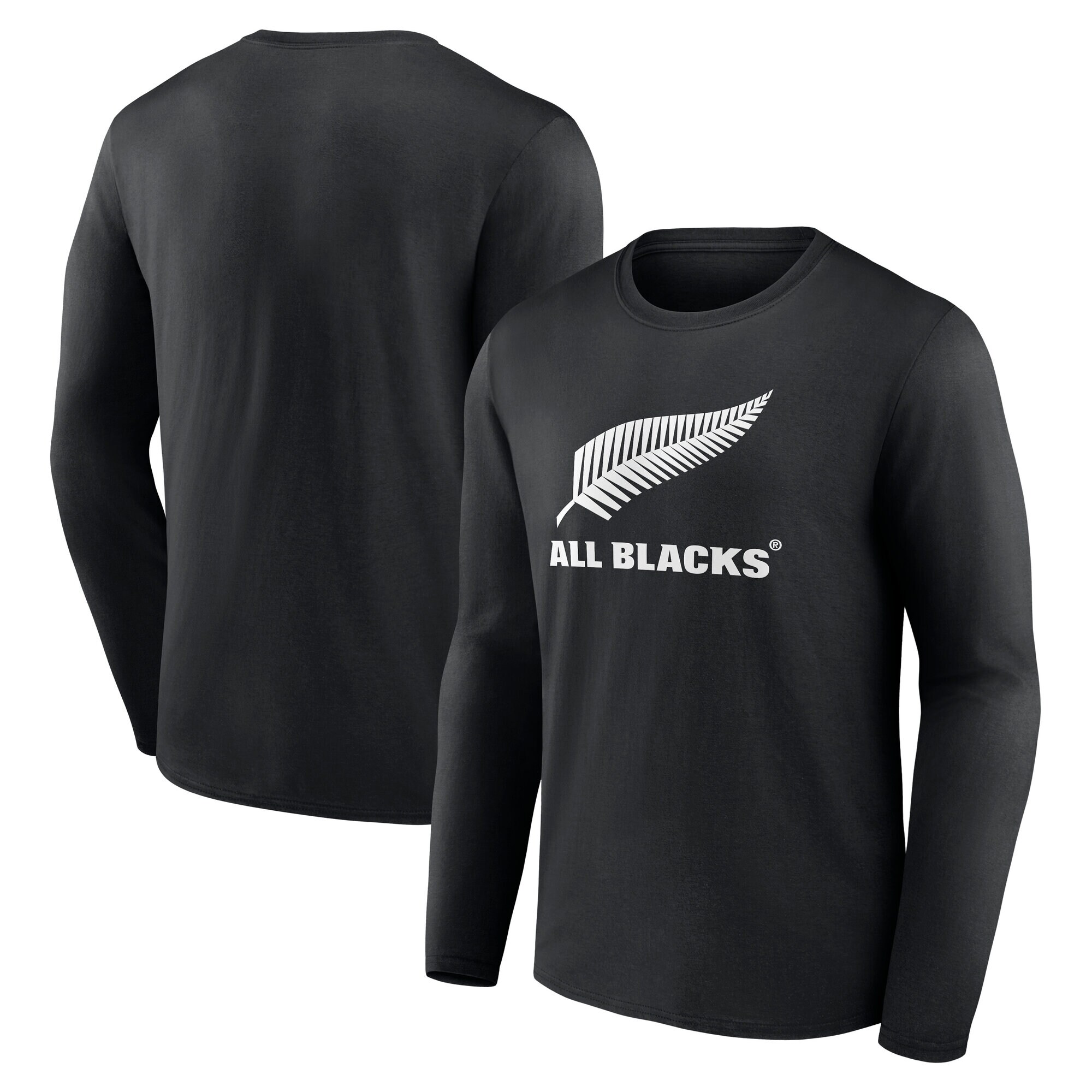 All Blacks Primary Logo Graphic Long Sleeve T-Shirt - Black
