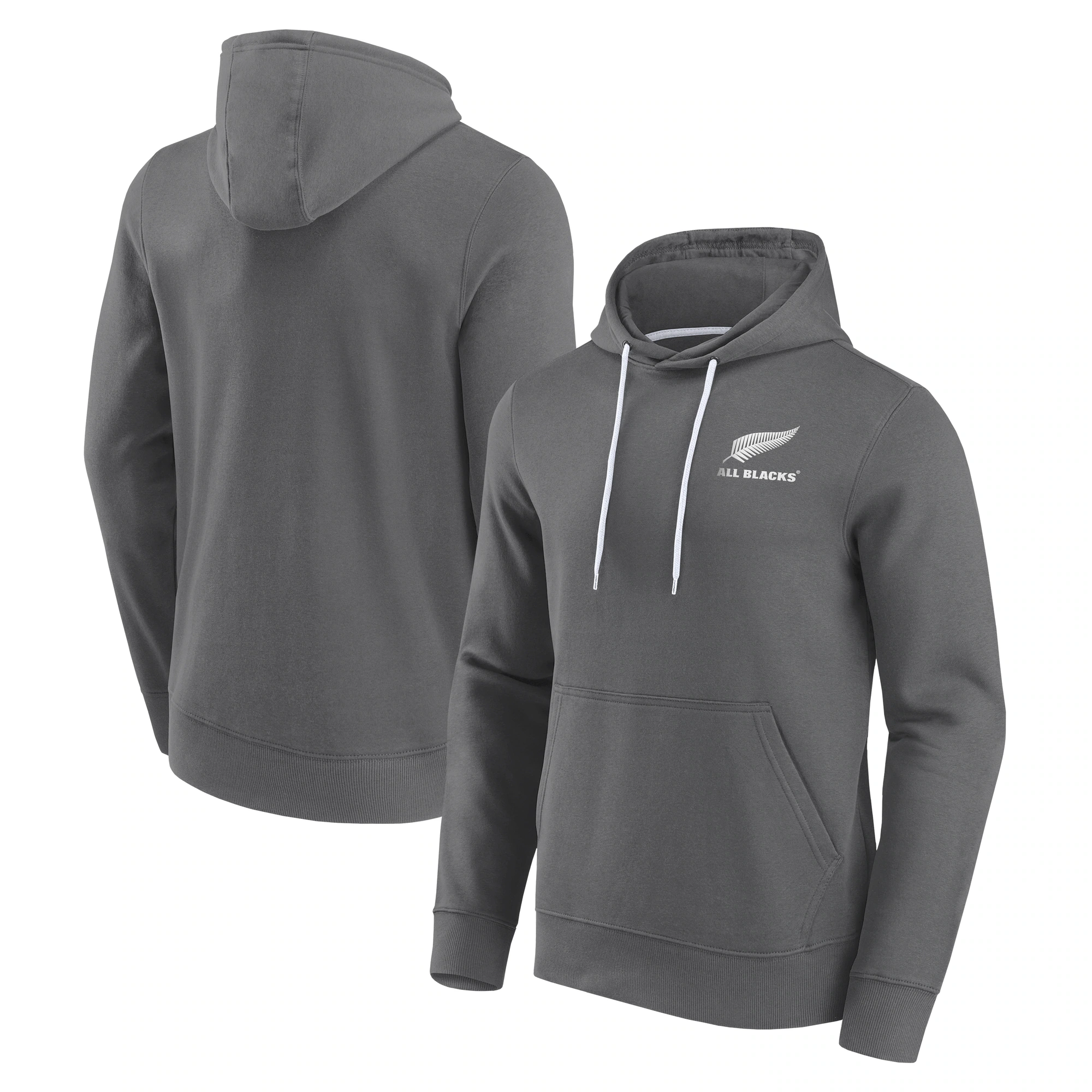 All Blacks Essentials Overhead Hoodie - Charcoal Grey