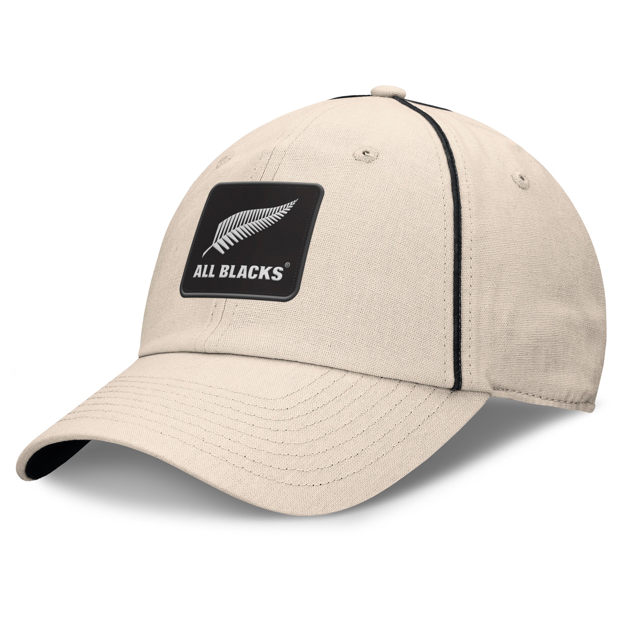 All Blacks Unstructured Adjustable Cap - Beige/Black