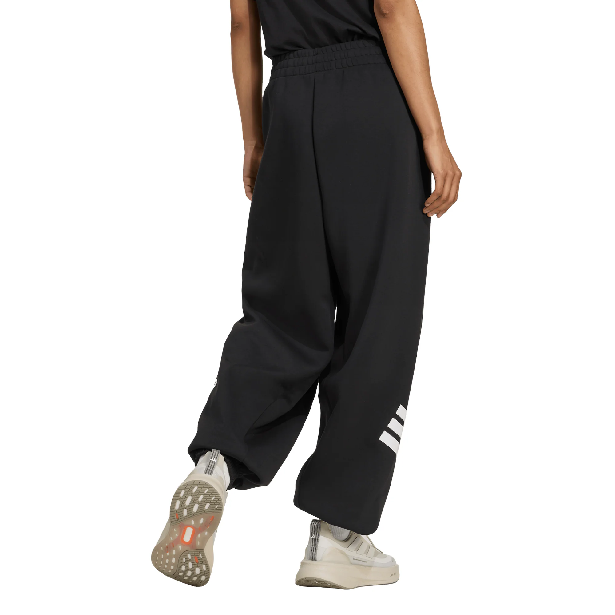 Black Ferns Adidas 3 Stripes Parachute Pant - Womens