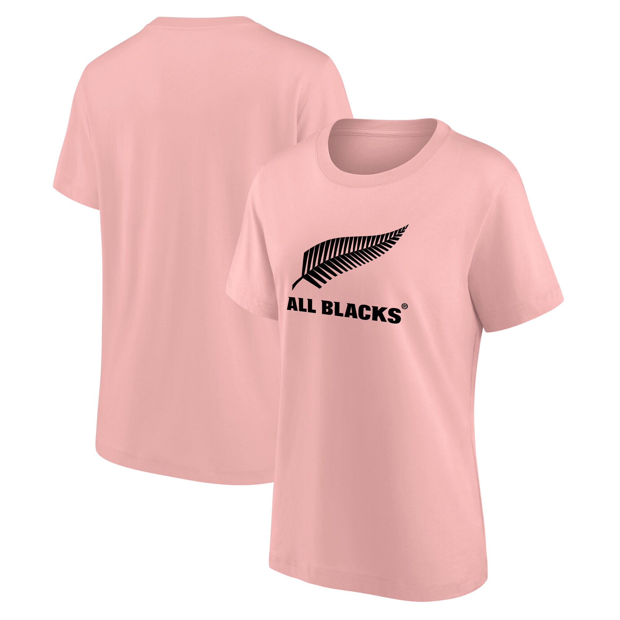 All Blacks Primary Logo Graphic T-Shirt - Pink - Womens