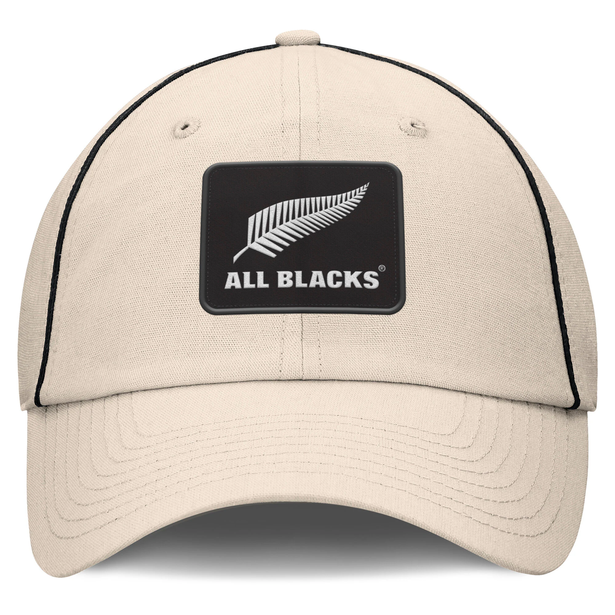 All Blacks Unstructured Adjustable Cap - Beige/Black