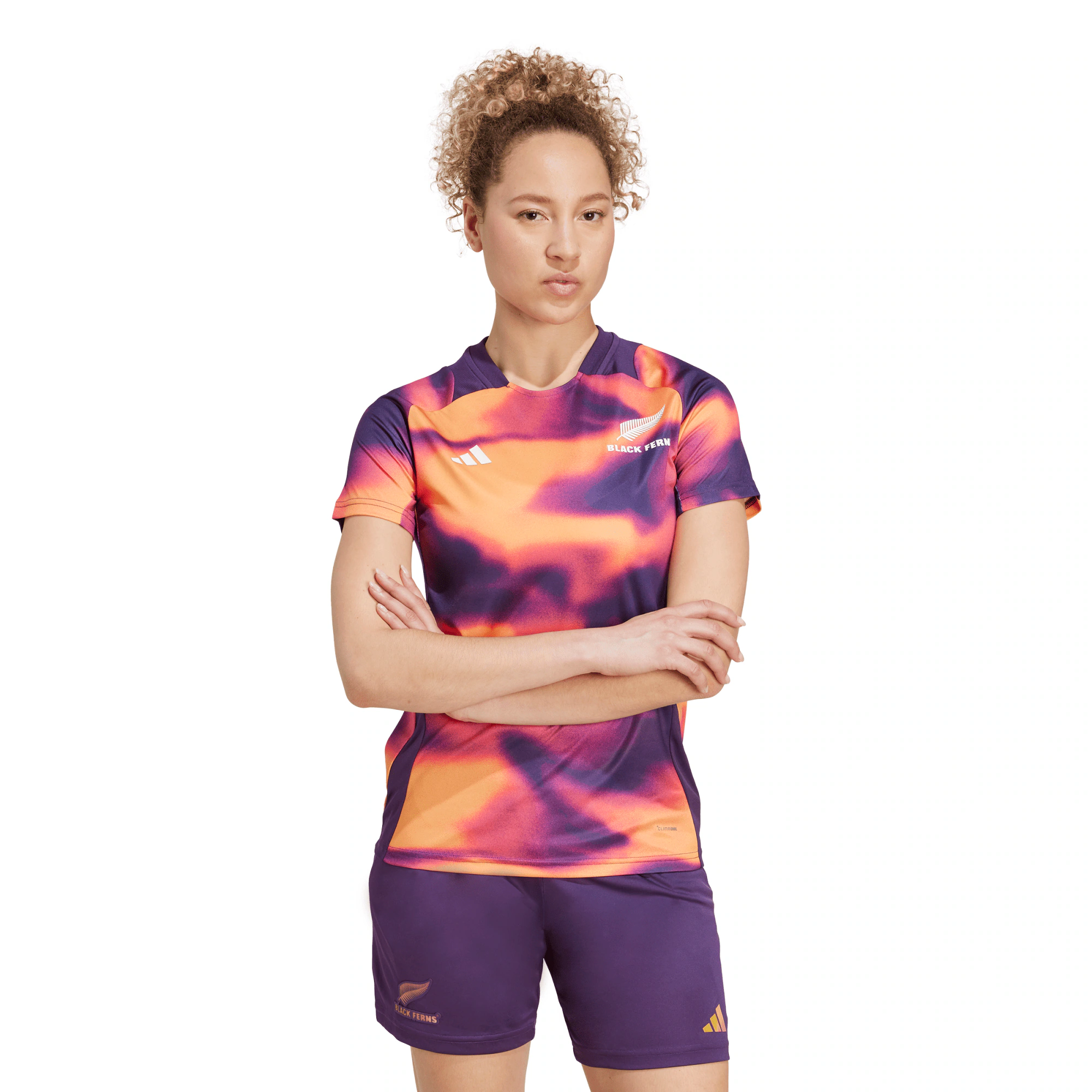 Black Ferns Adidas Performance Tee - Womens