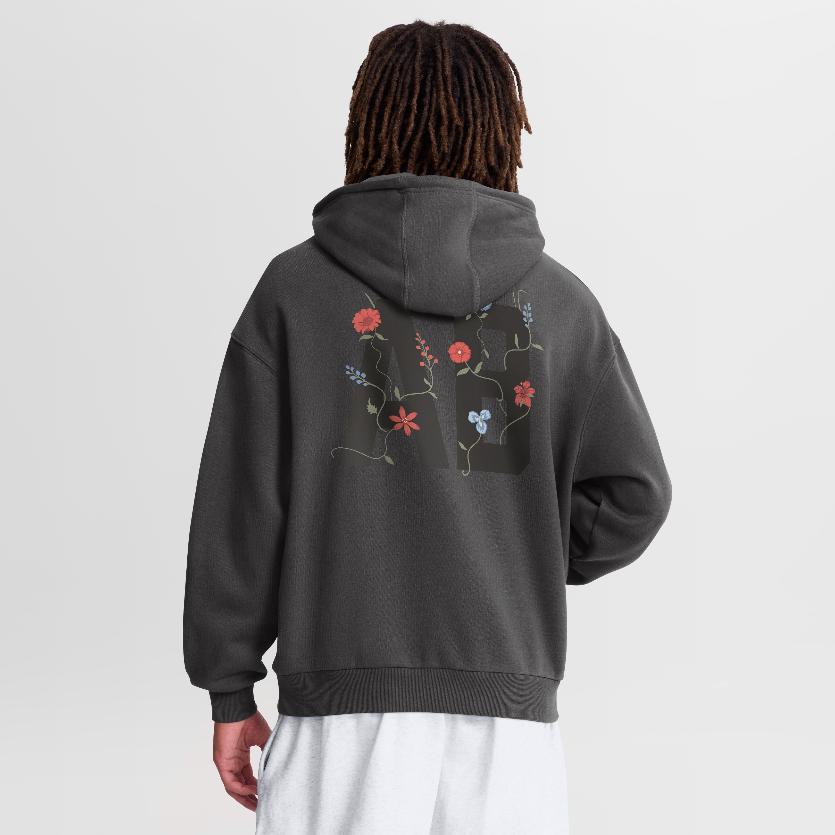All Blacks Street Hoodie - Mens