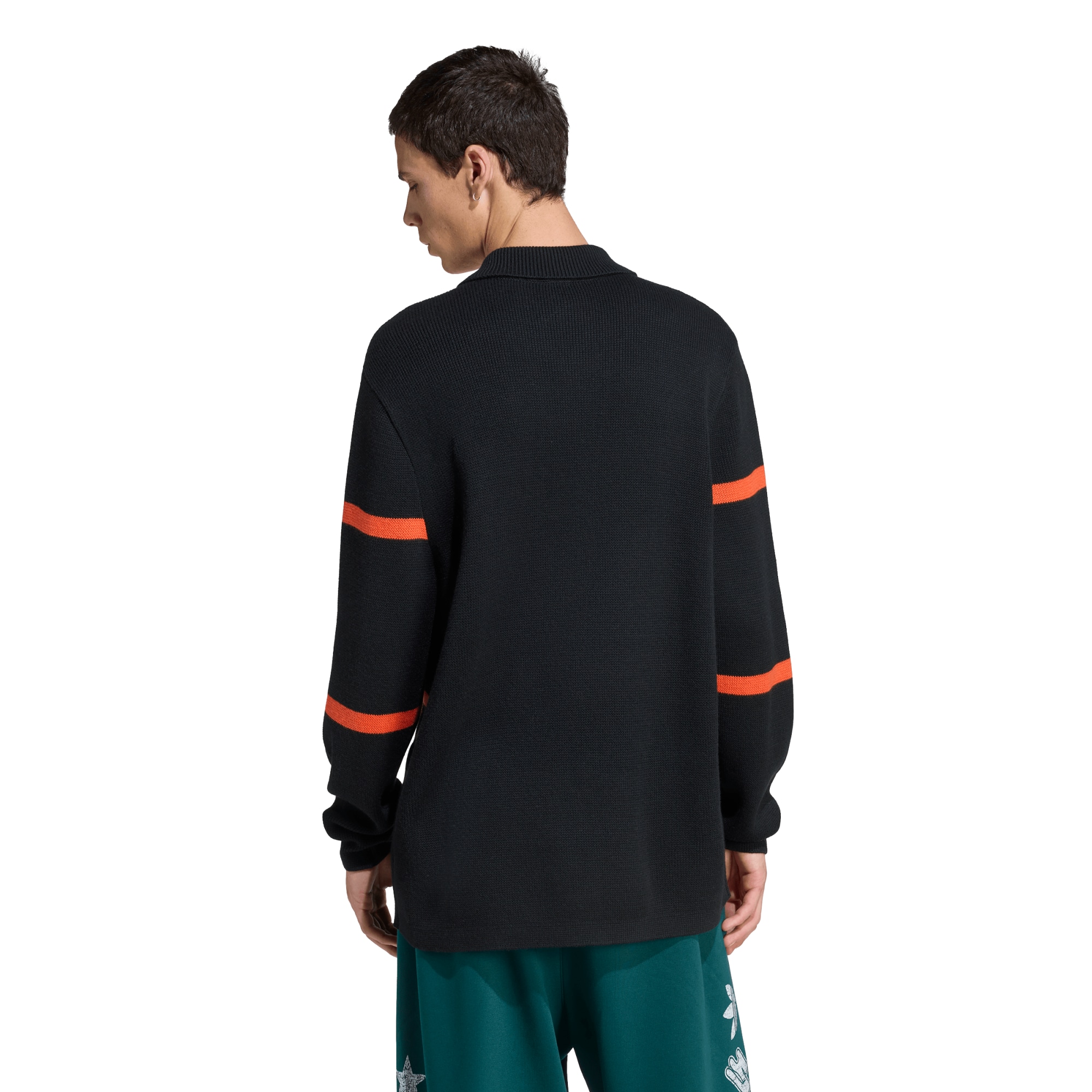 All Blacks Adidas Originals Knitted Polo