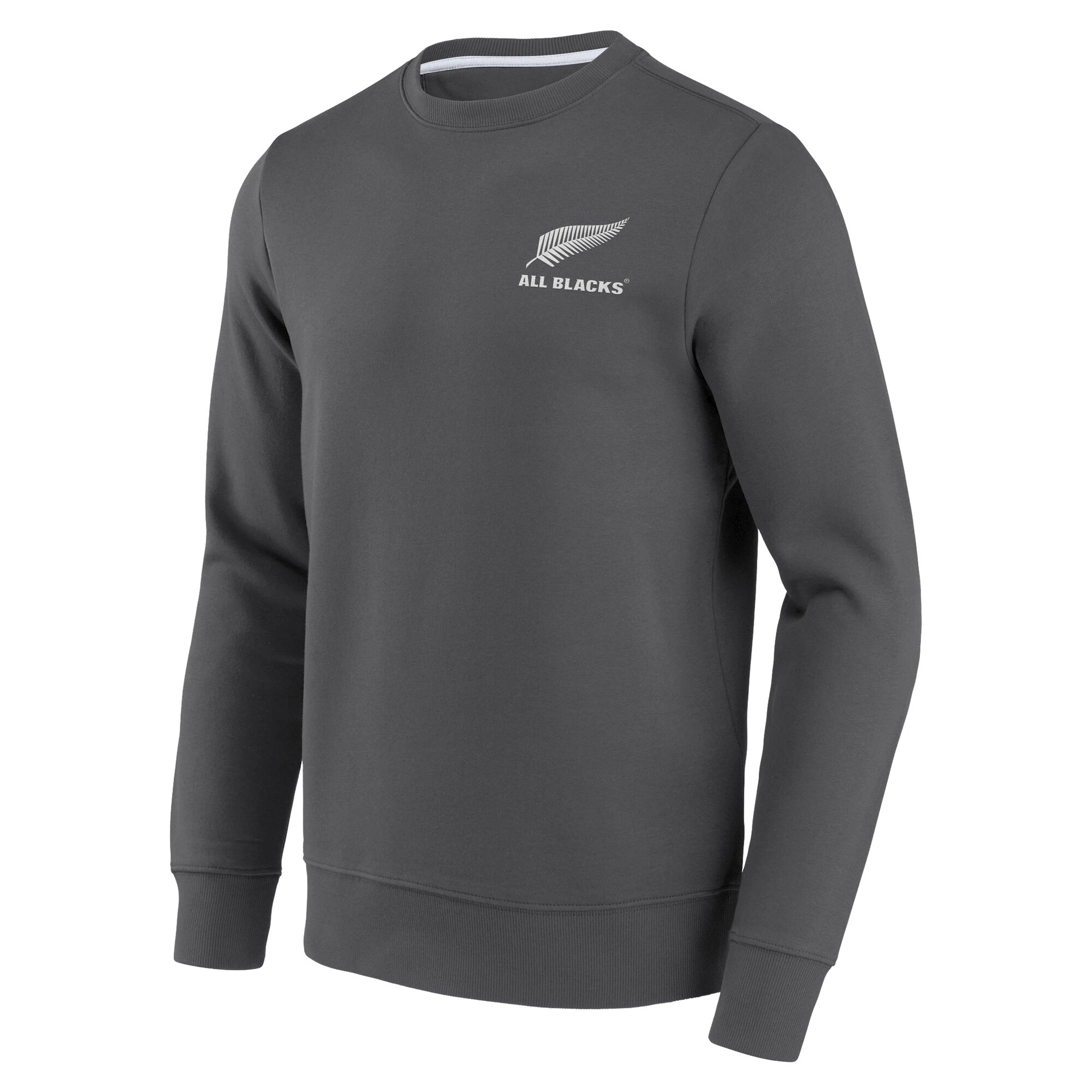 All Blacks Essentials Crew Sweatshirt - Charcoal Grey