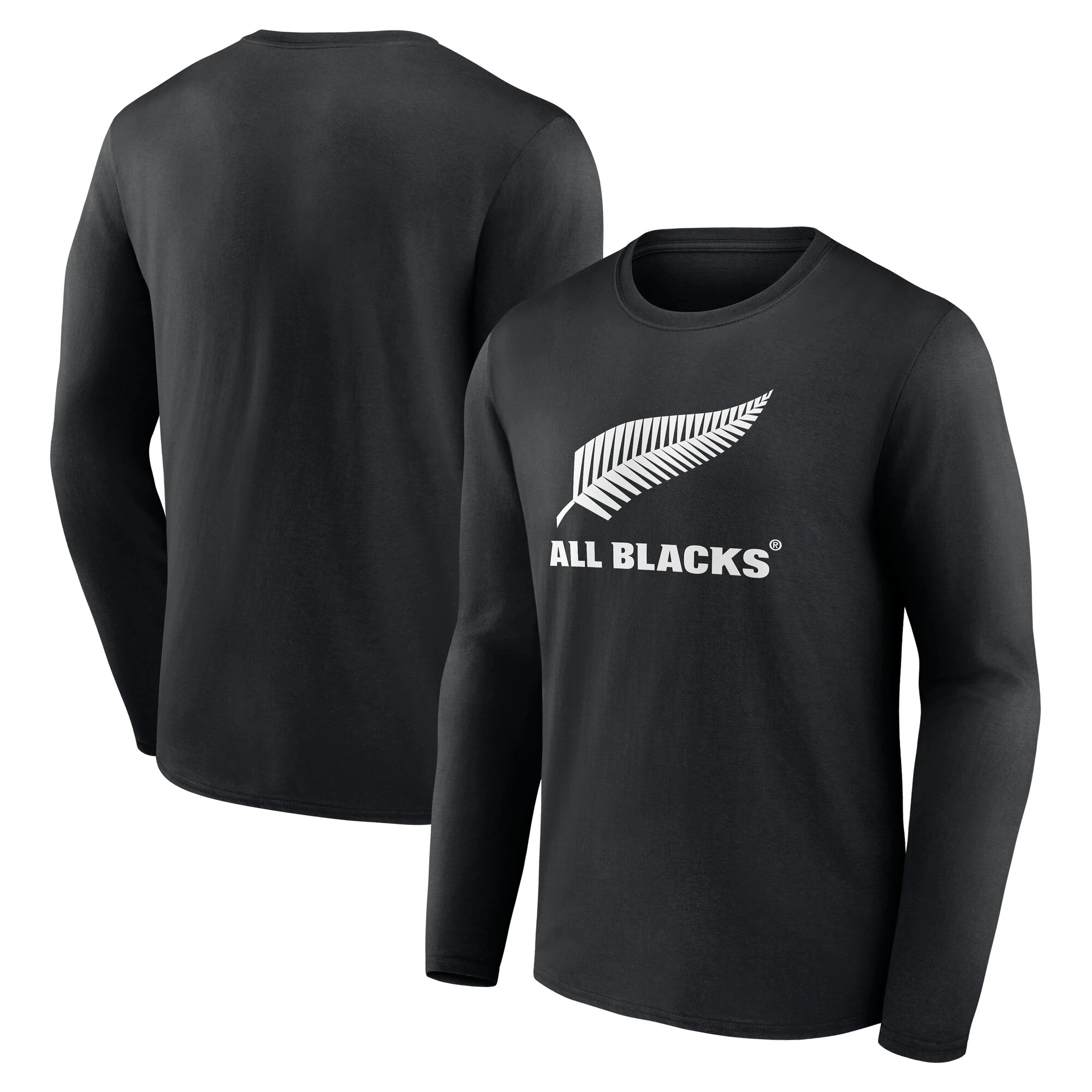 All Blacks Primary Logo Graphic Long Sleeve T-Shirt - Black