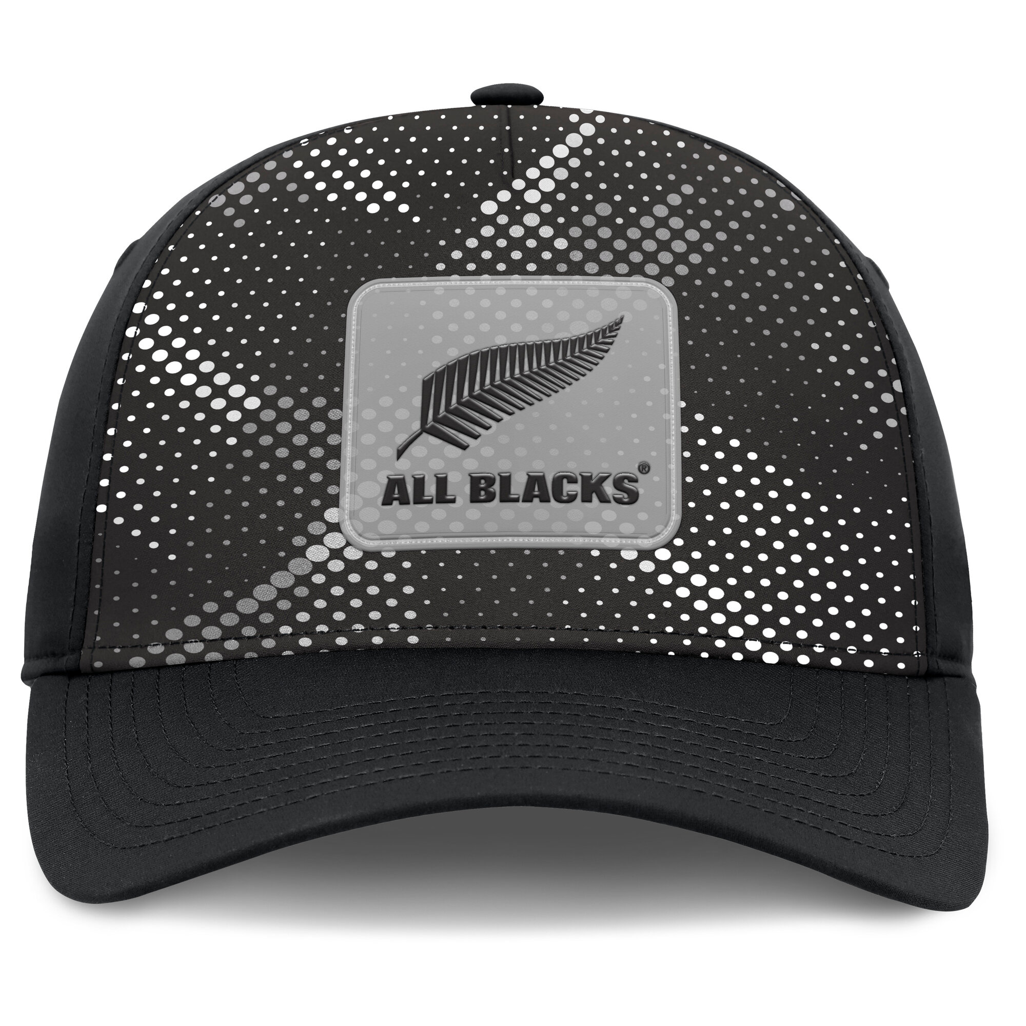 All Blacks Wilding Structured Midcrown Stretch Cap - Black