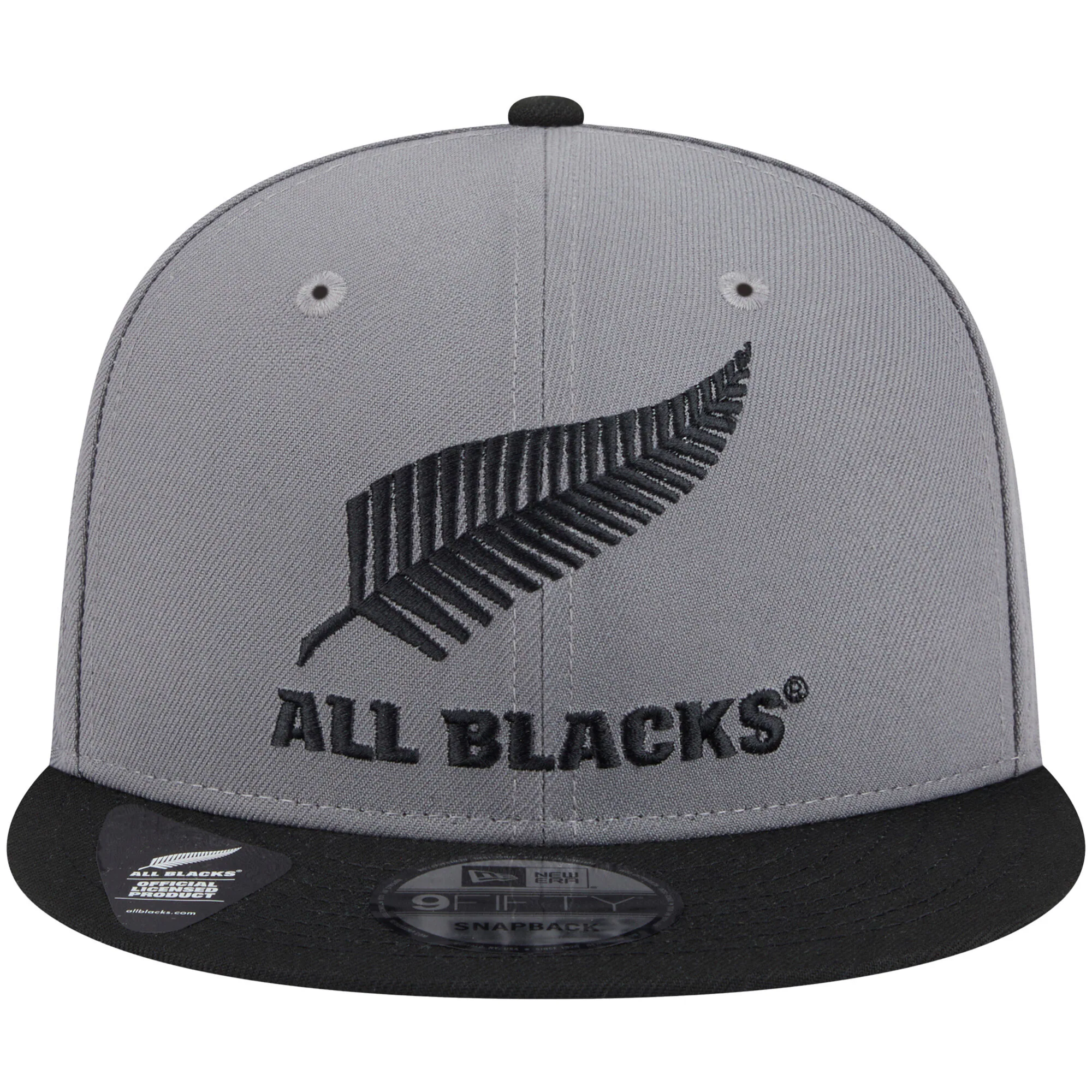 All Blacks New Era Storm Grey Two Tone 9Fifty Cap
