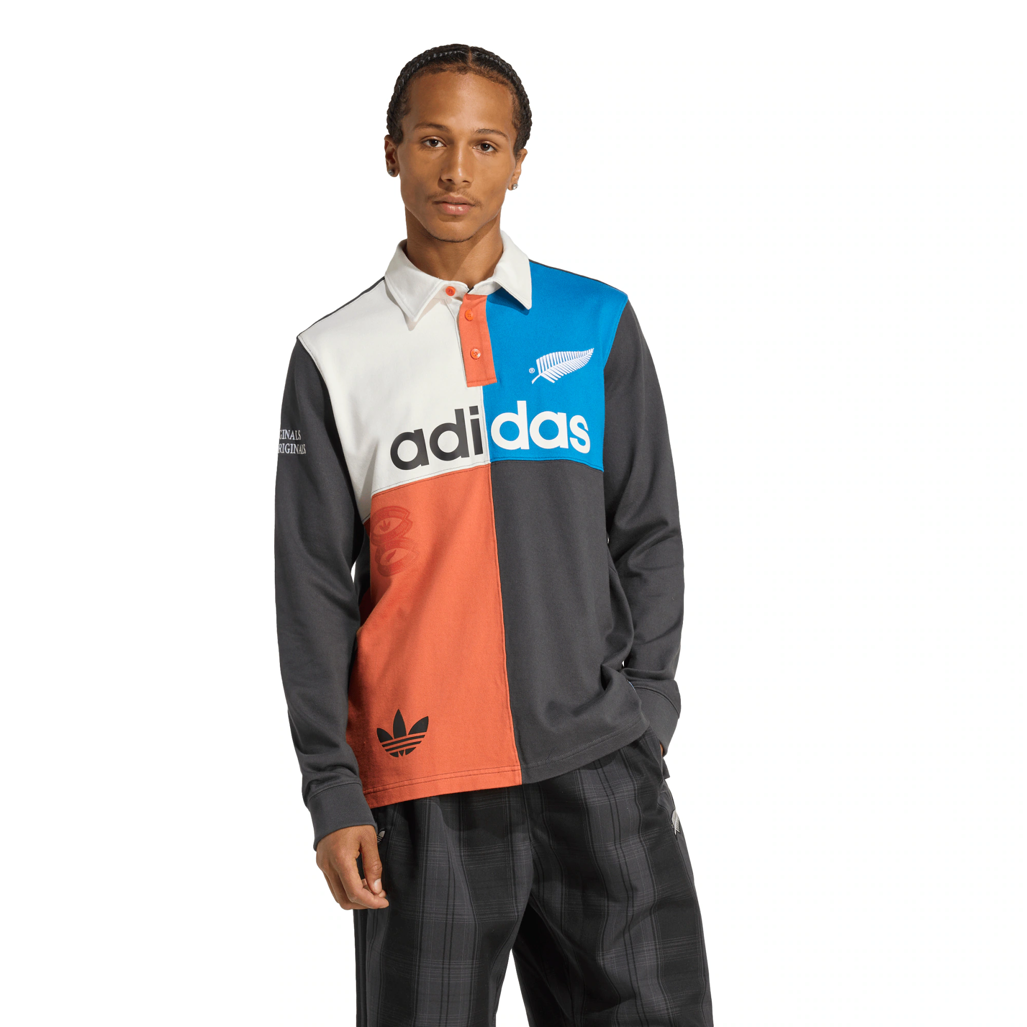All Blacks Adidas Originals Rugby Polo