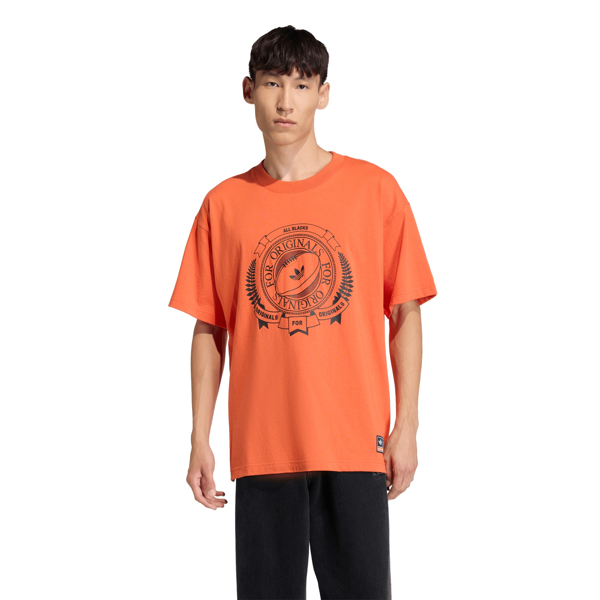 All Blacks Adidas Originals Graphic Tee - Amber
