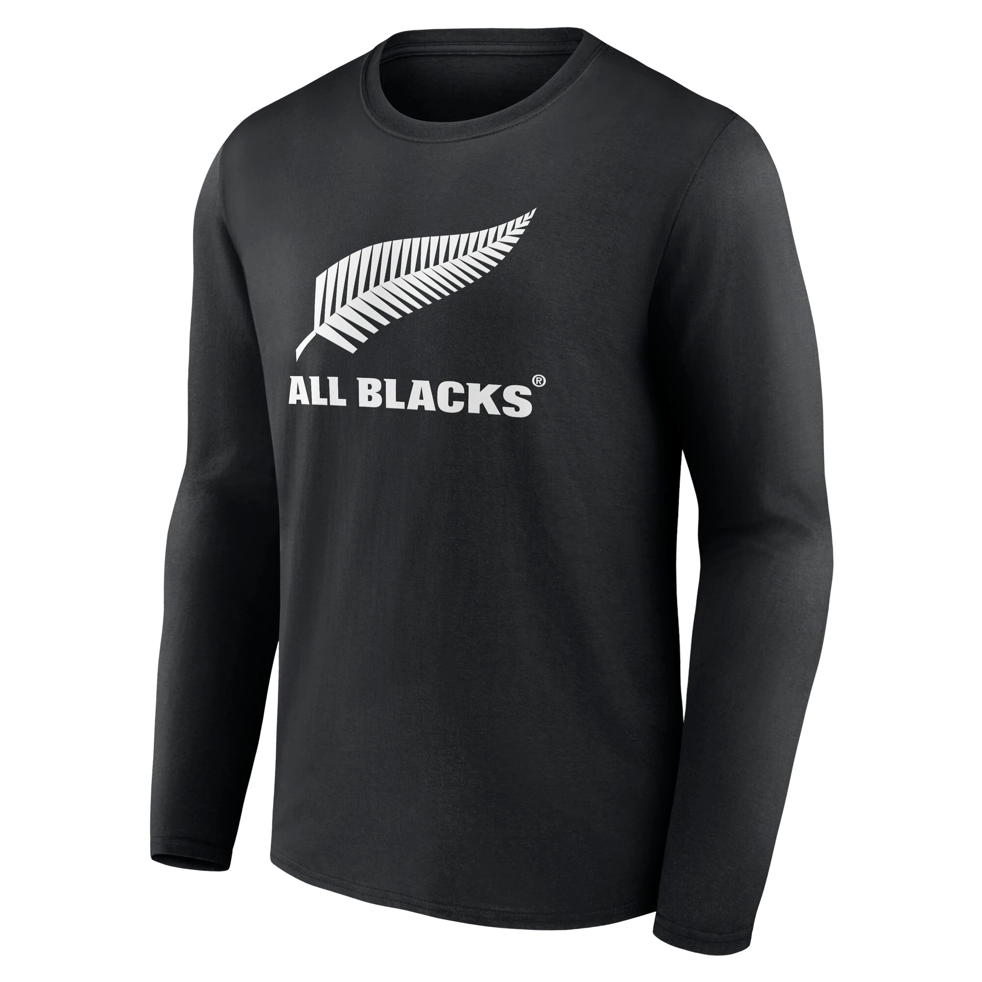 All Blacks Primary Logo Graphic Long Sleeve T-Shirt - Black