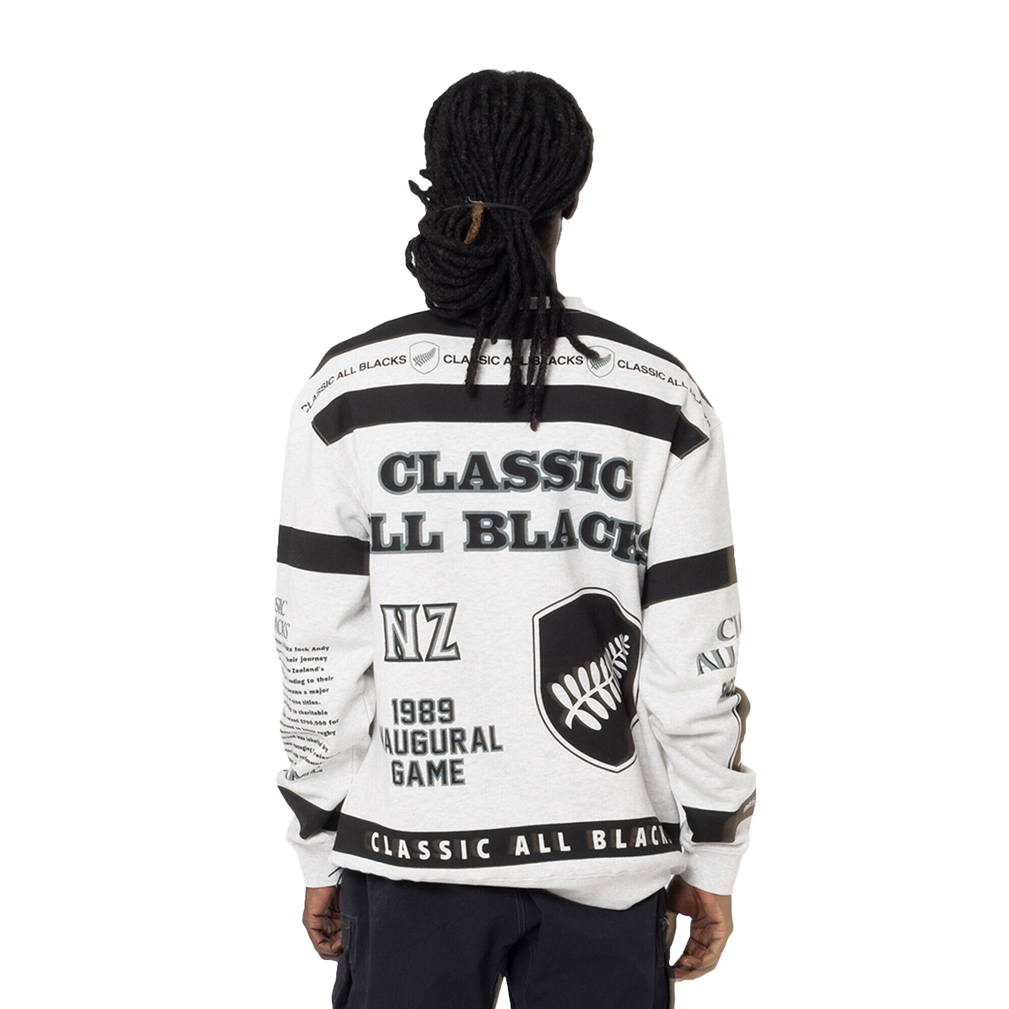 Classic All Blacks Crew by Mitchell & Ness