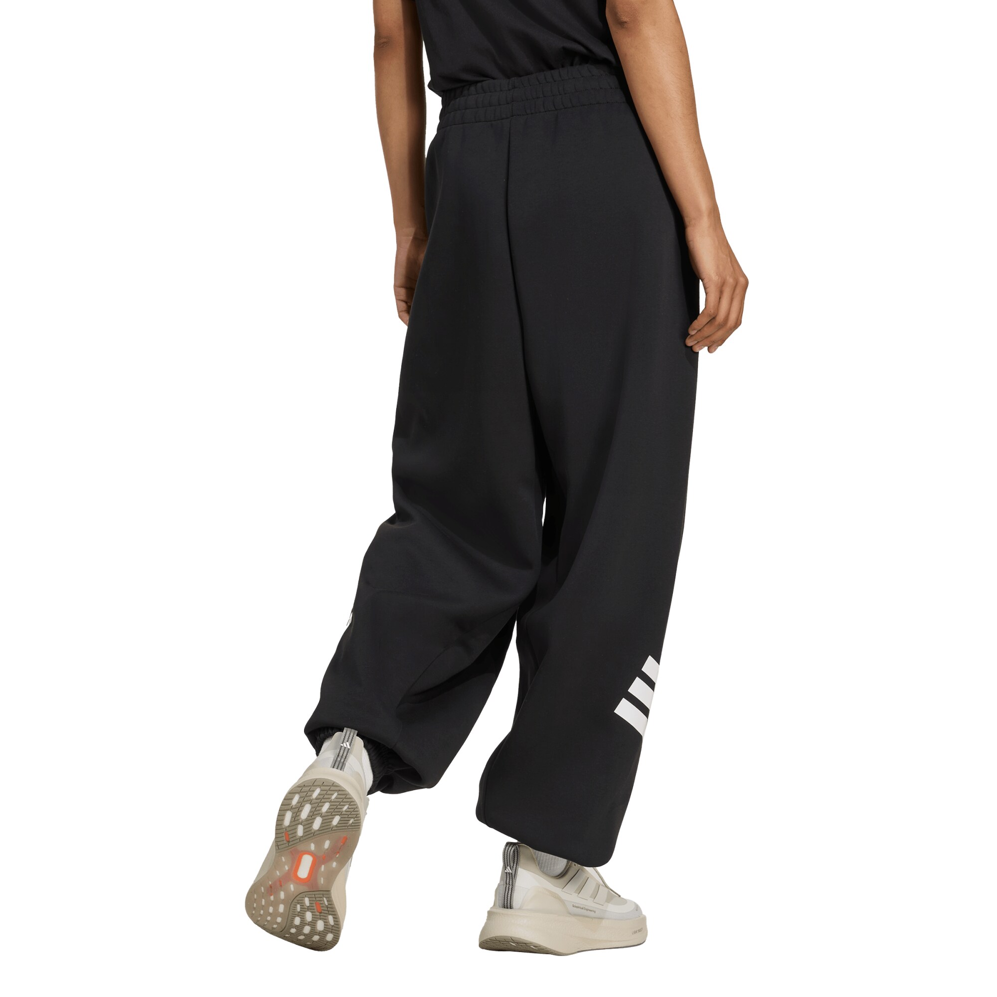 Black Ferns Adidas 3 Stripes Parachute Pant - Womens