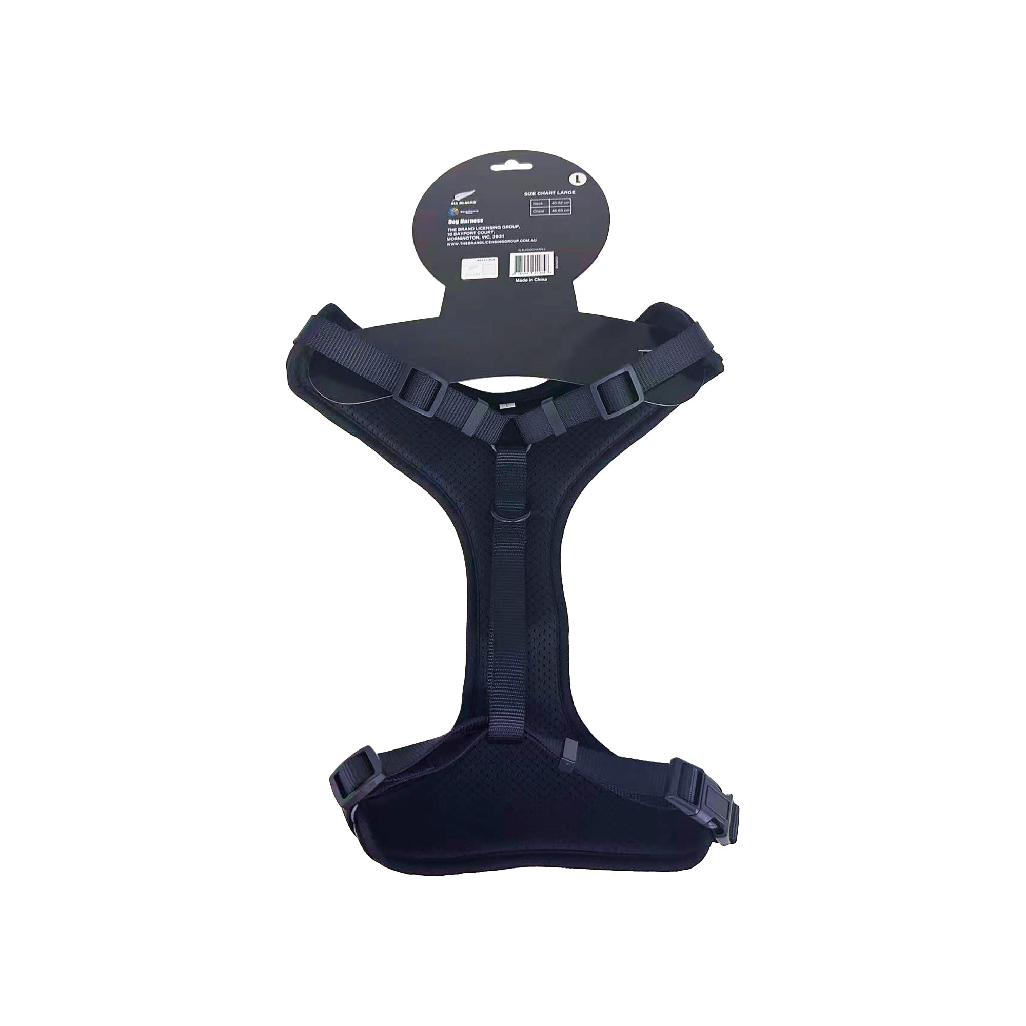 All Blacks Pet Harness