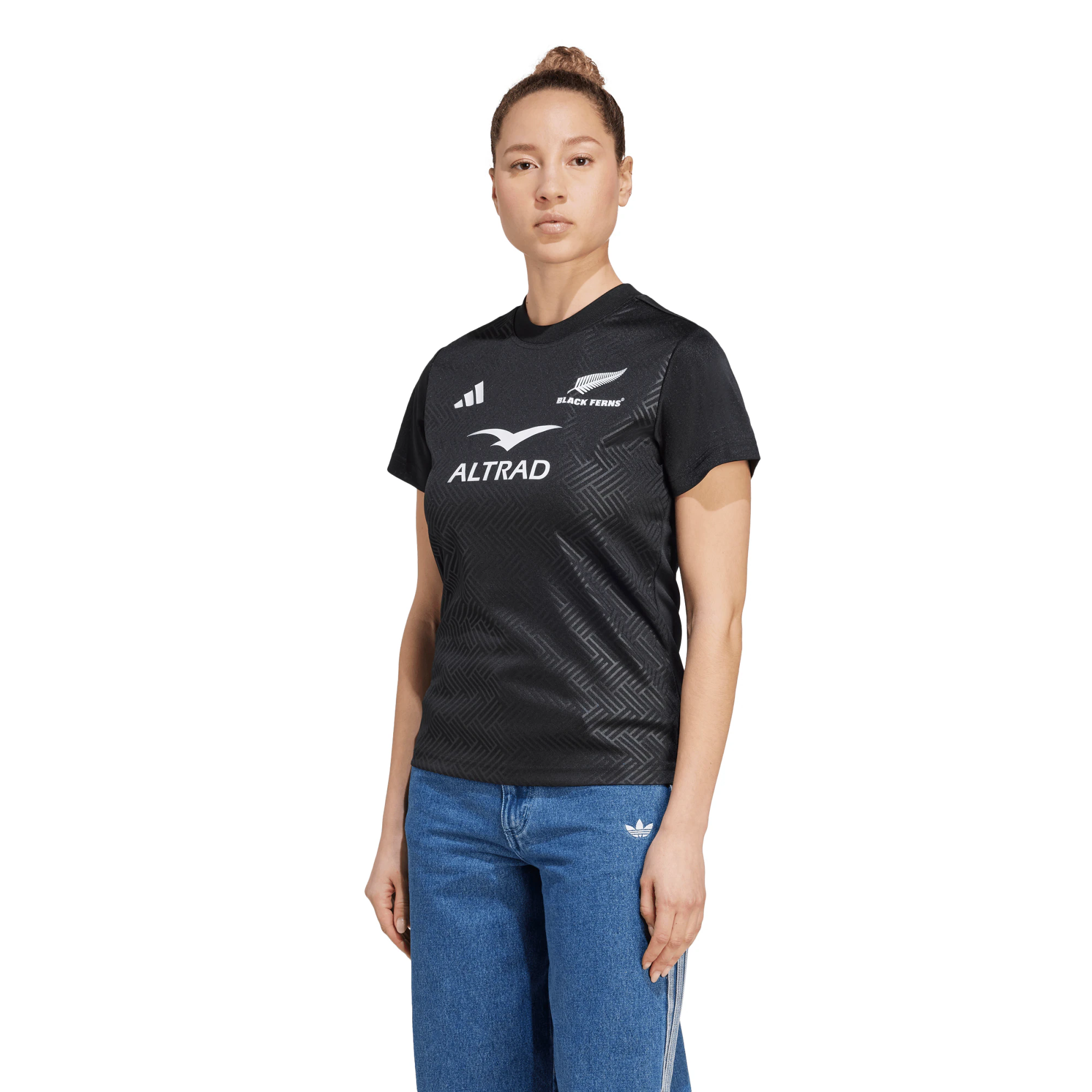 Black Ferns adidas Supporter Tee - Womens