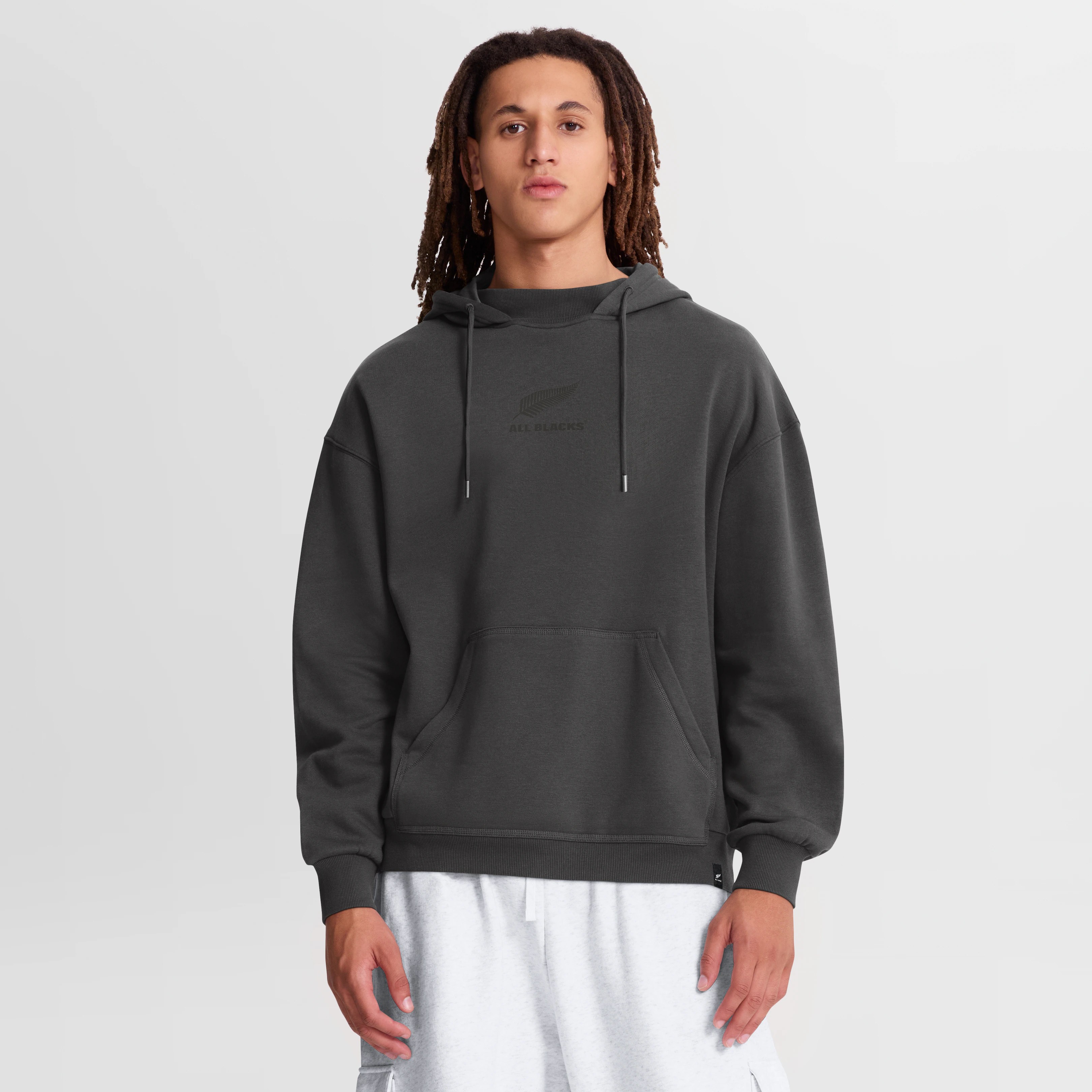 All Blacks Street Hoodie - Mens