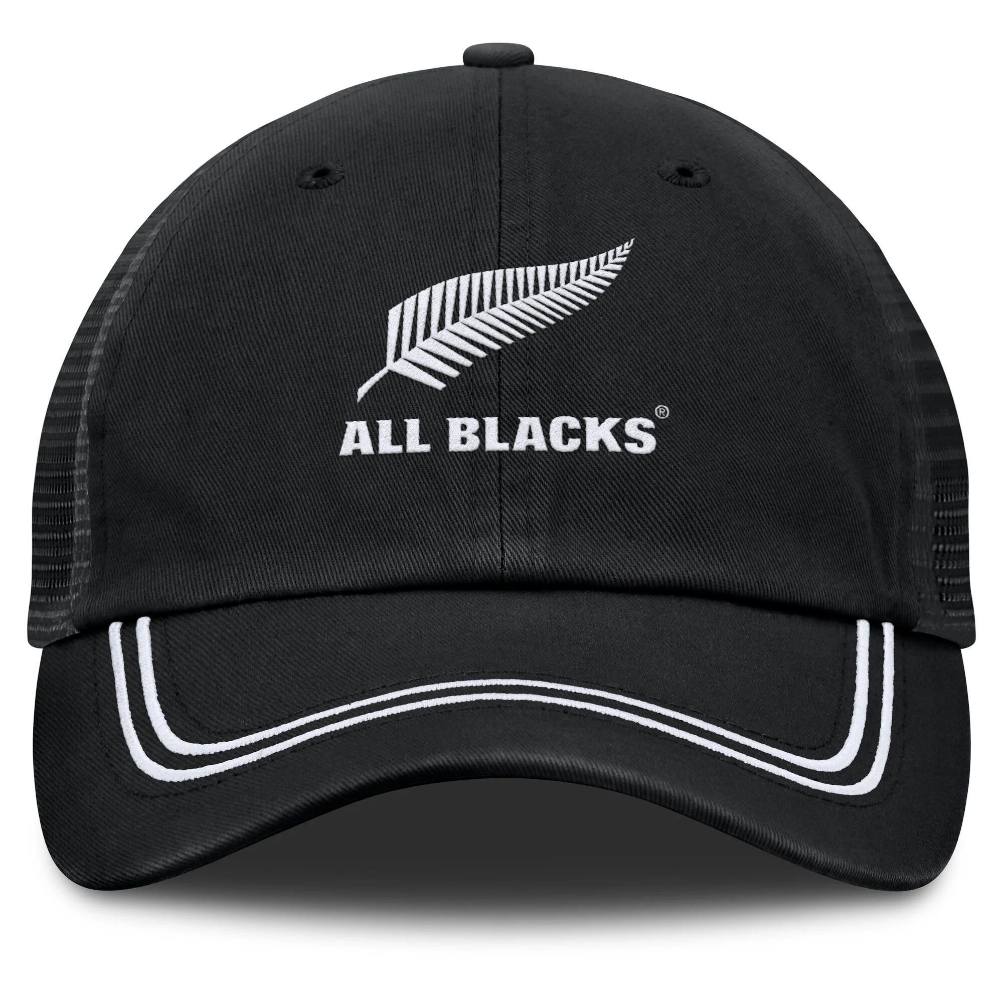 All Blacks Advantage Adjustable Mesh Cap - Black/White