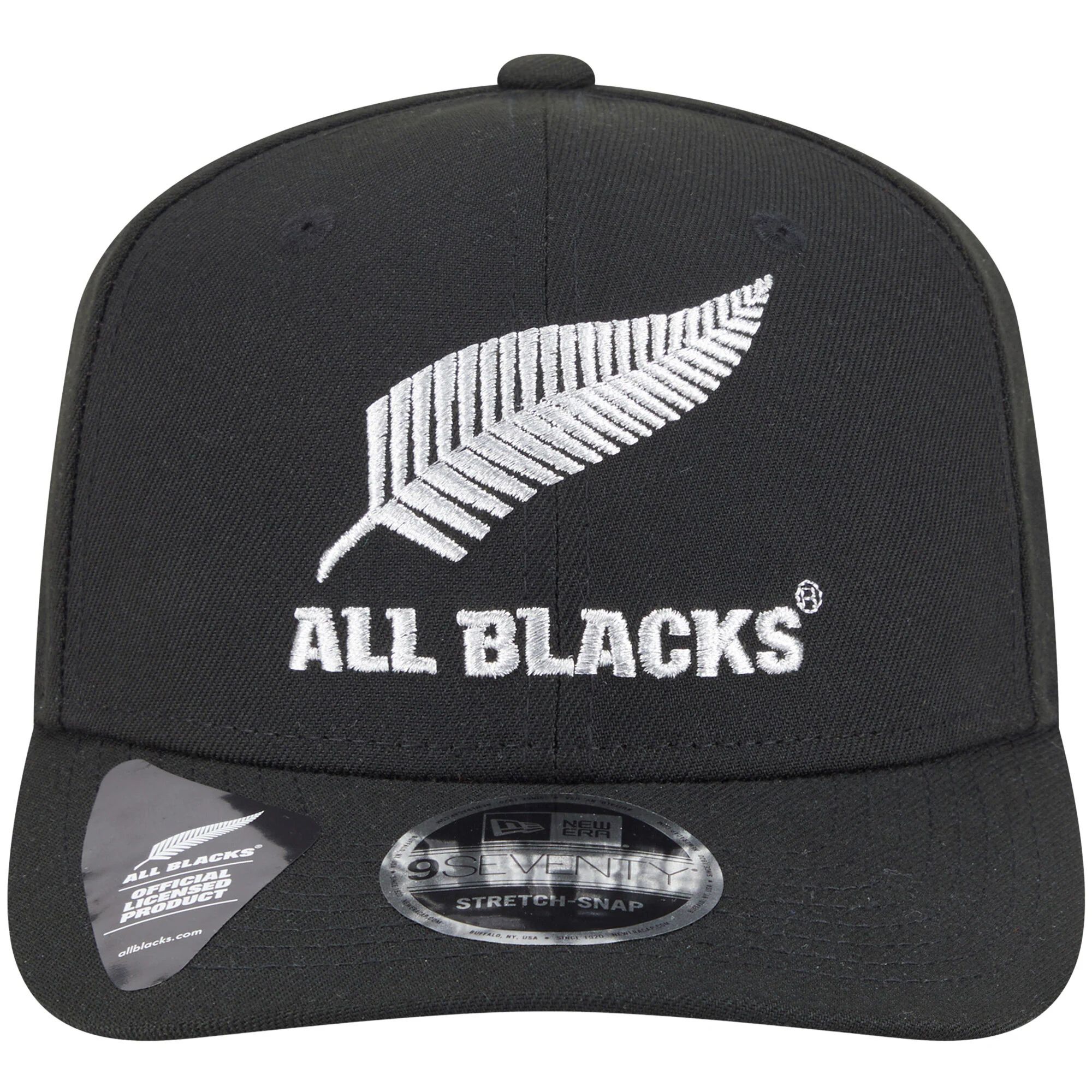 All Blacks New Era Metallic Silver 9Seventy Stretch Snap Cap