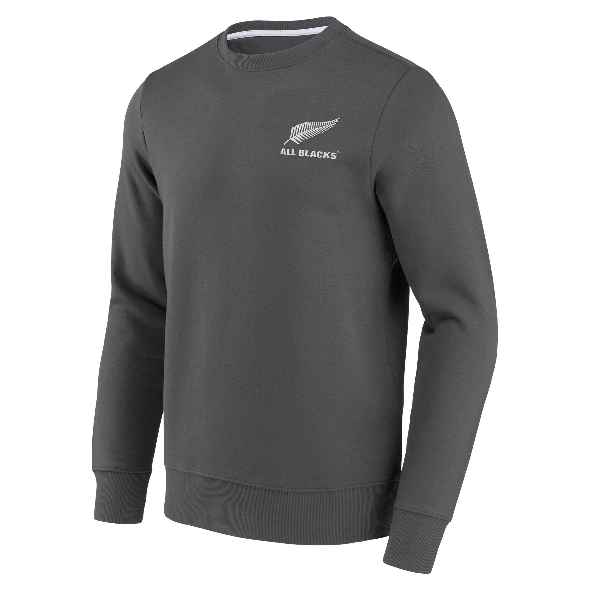 All Blacks Essentials Crew Sweatshirt - Charcoal Grey
