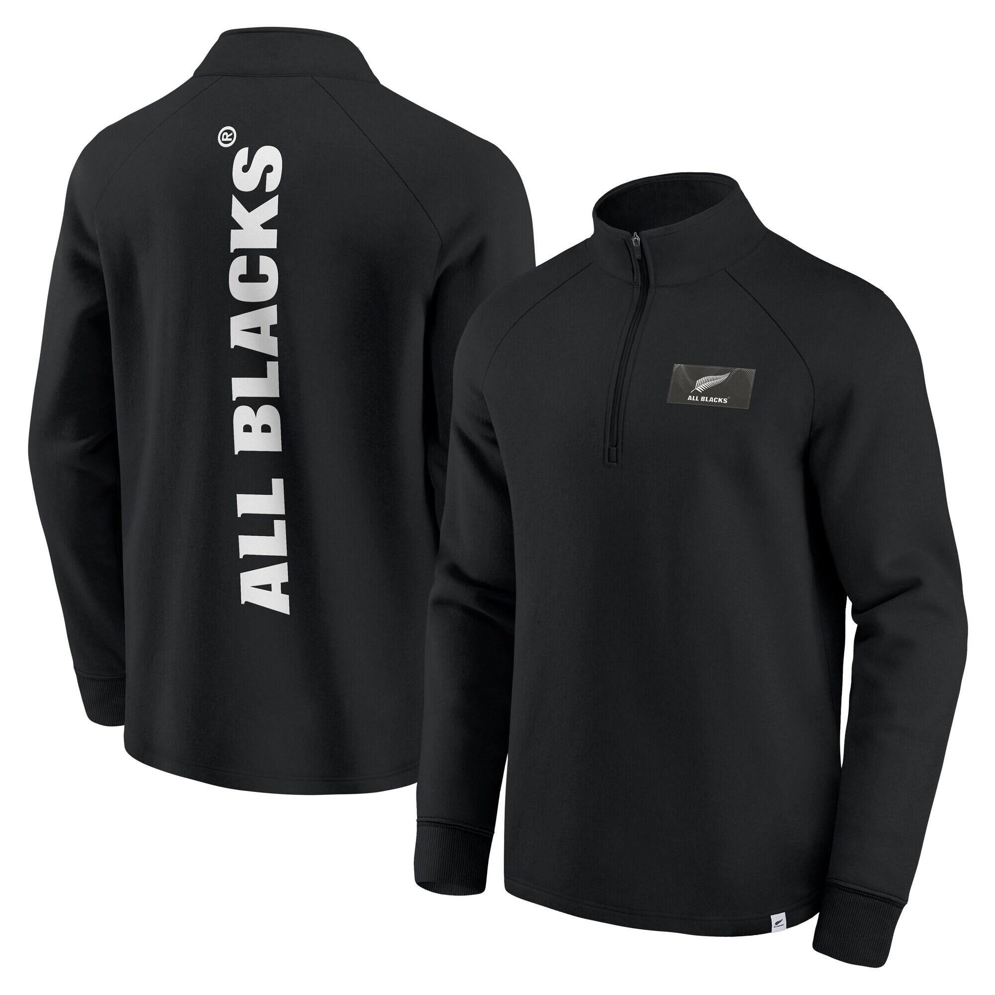 All Blacks Half Zip Top - Black