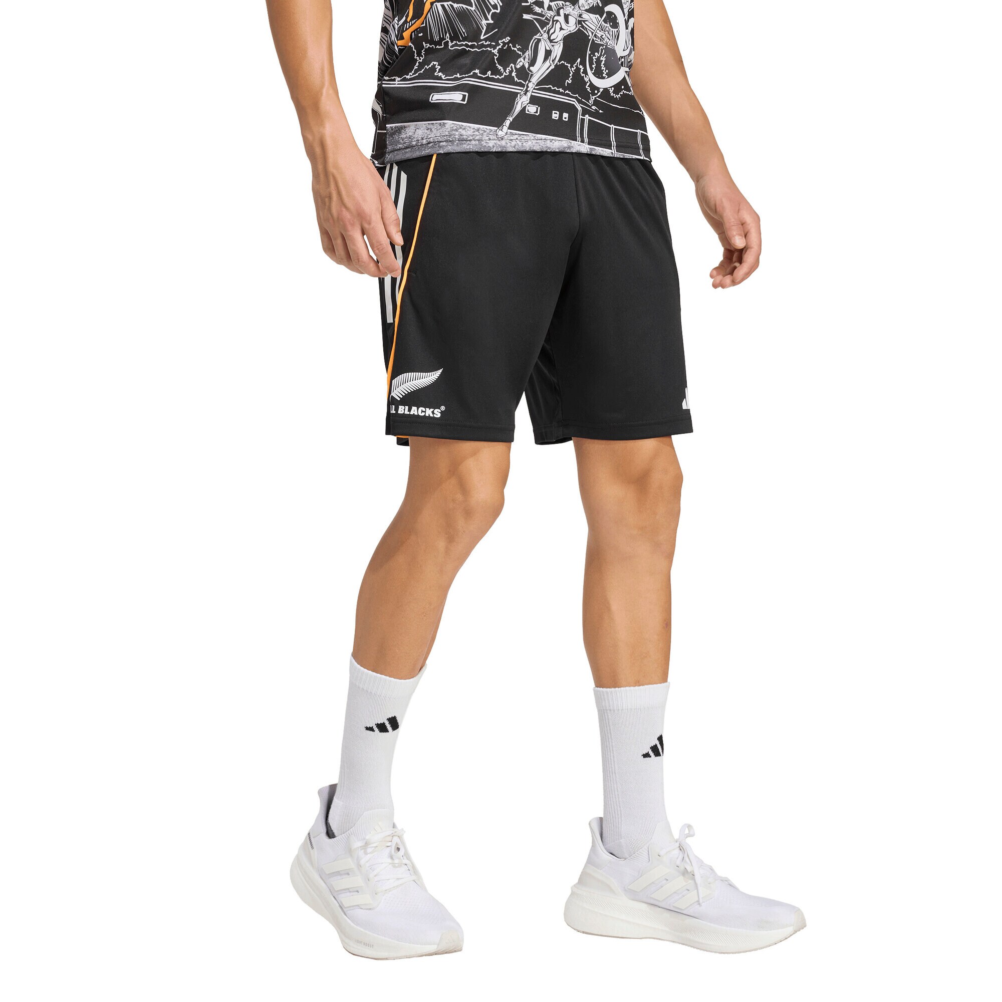 All Blacks adidas Marvel Gym Short