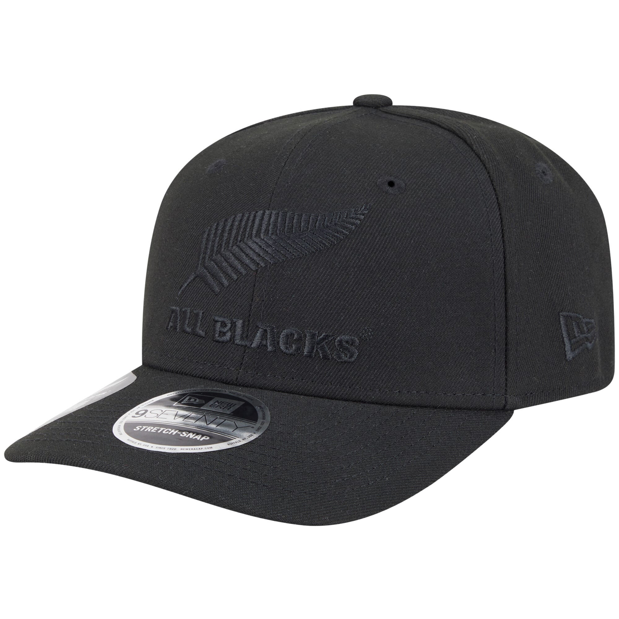 All Blacks New Era Black On Black 9Seventy Stretch Snap Cap