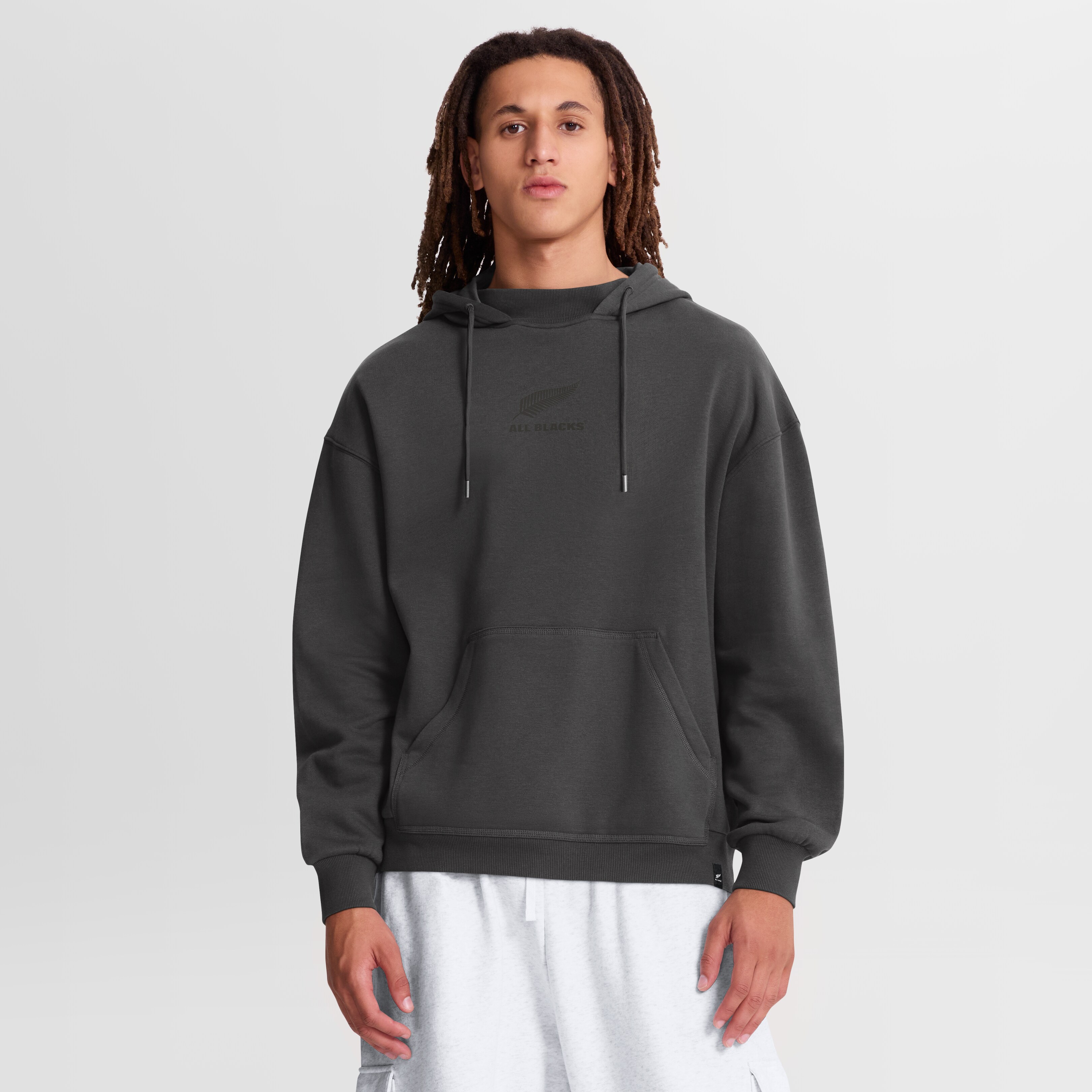 All Blacks Street Hoodie - Mens