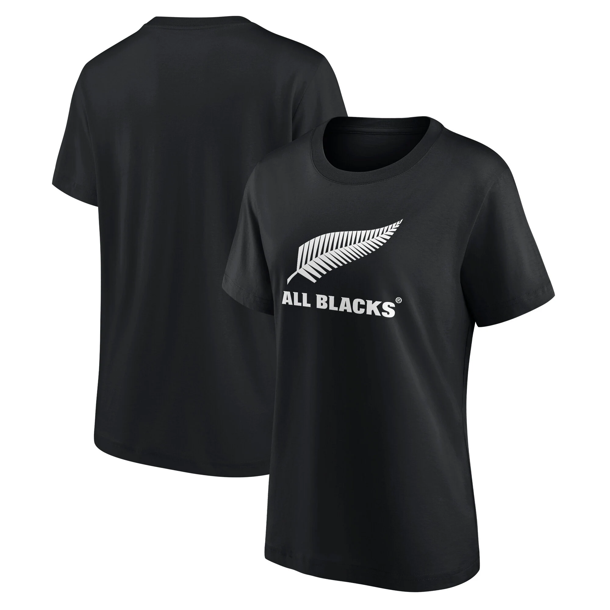 All Blacks Primary Logo Graphic T-Shirt - Black - Womens