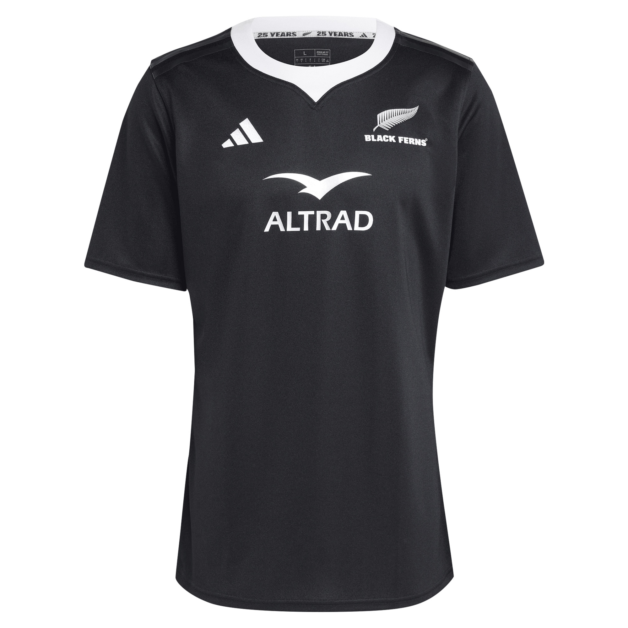 Black Ferns 2024/25 adidas Replica Home Jersey