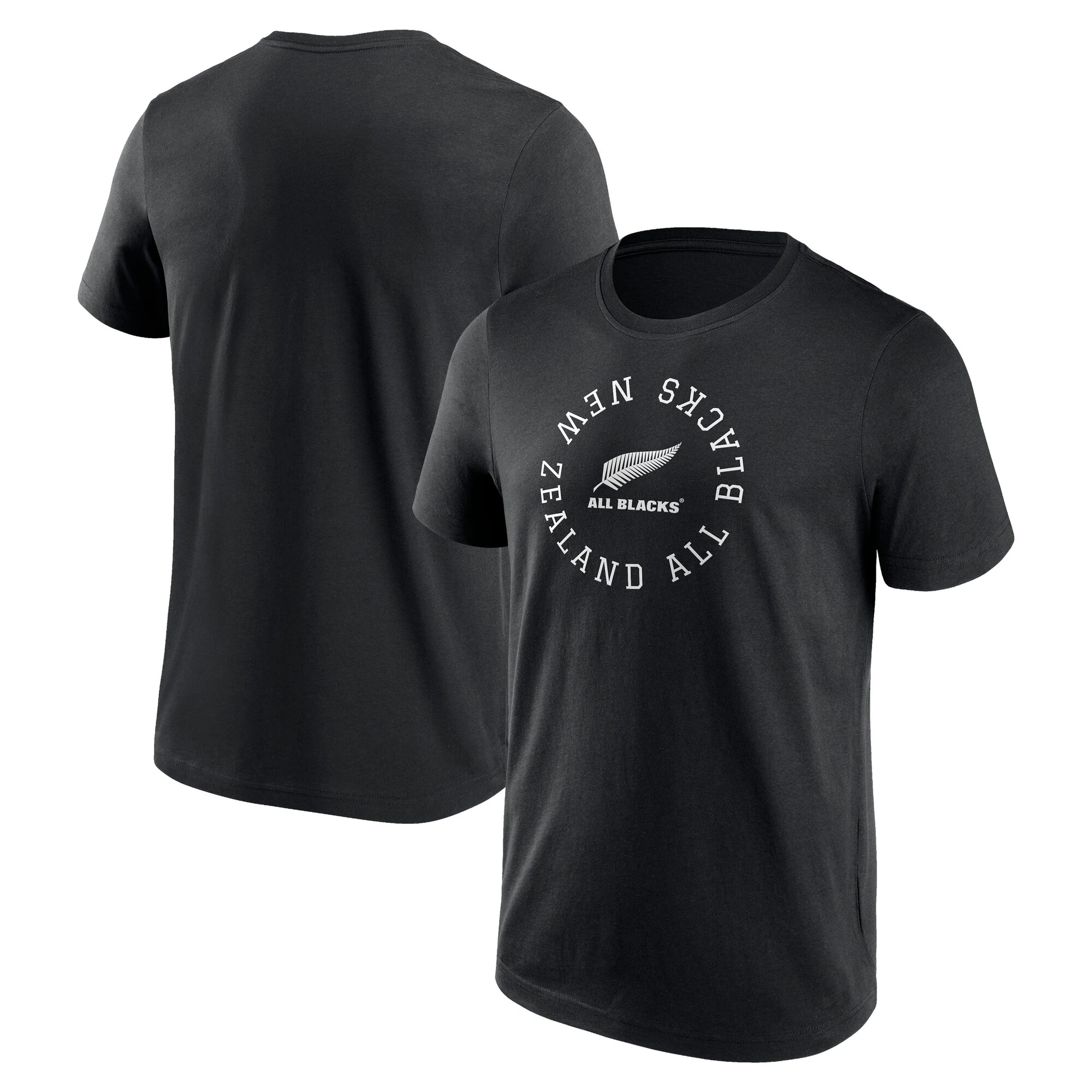 All Blacks Loop Logo Graphic T-Shirt - Black