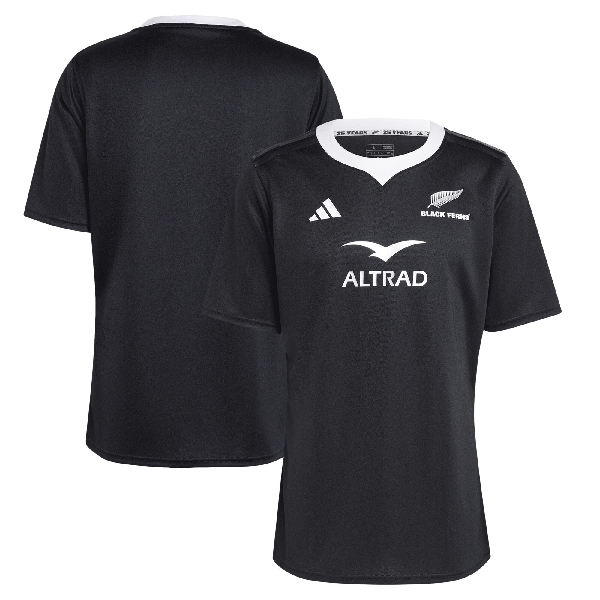 Black Ferns 2024/25 adidas Replica Home Jersey