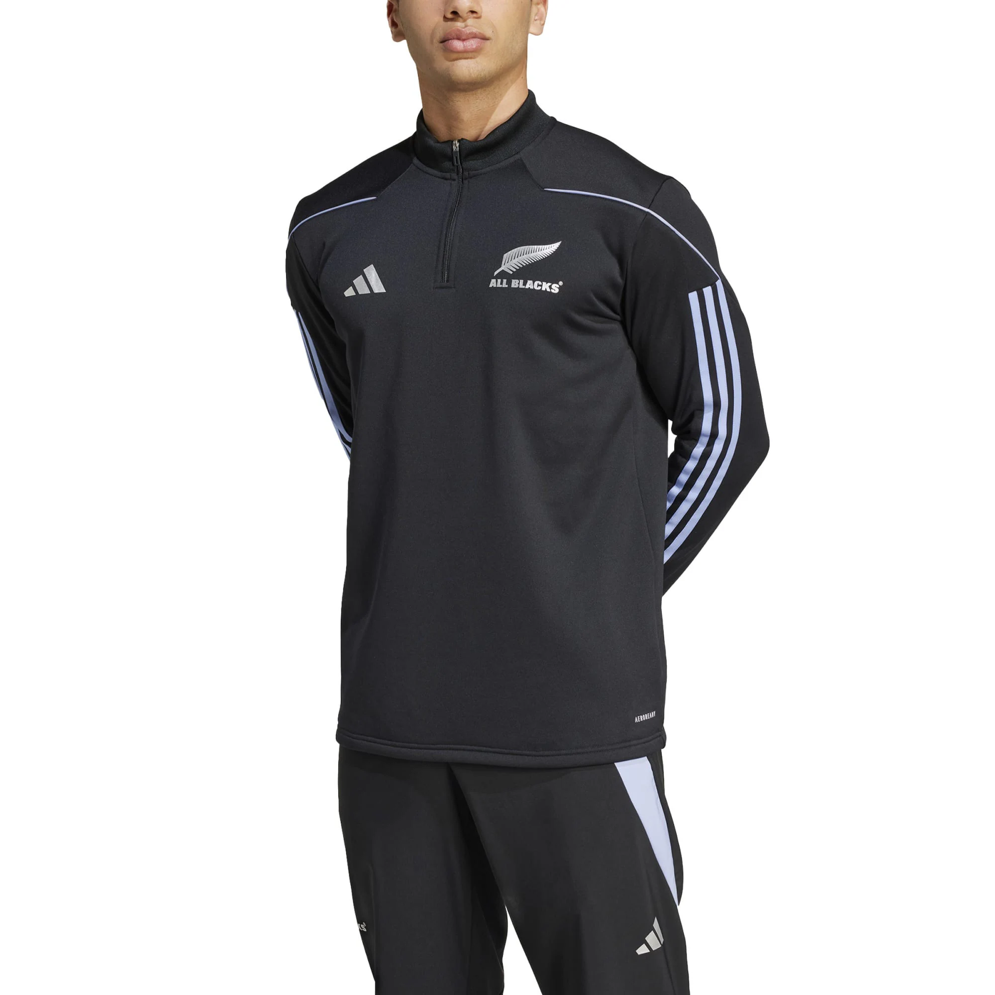 All Blacks 2024/25 adidas 1/4 Zip Fleece