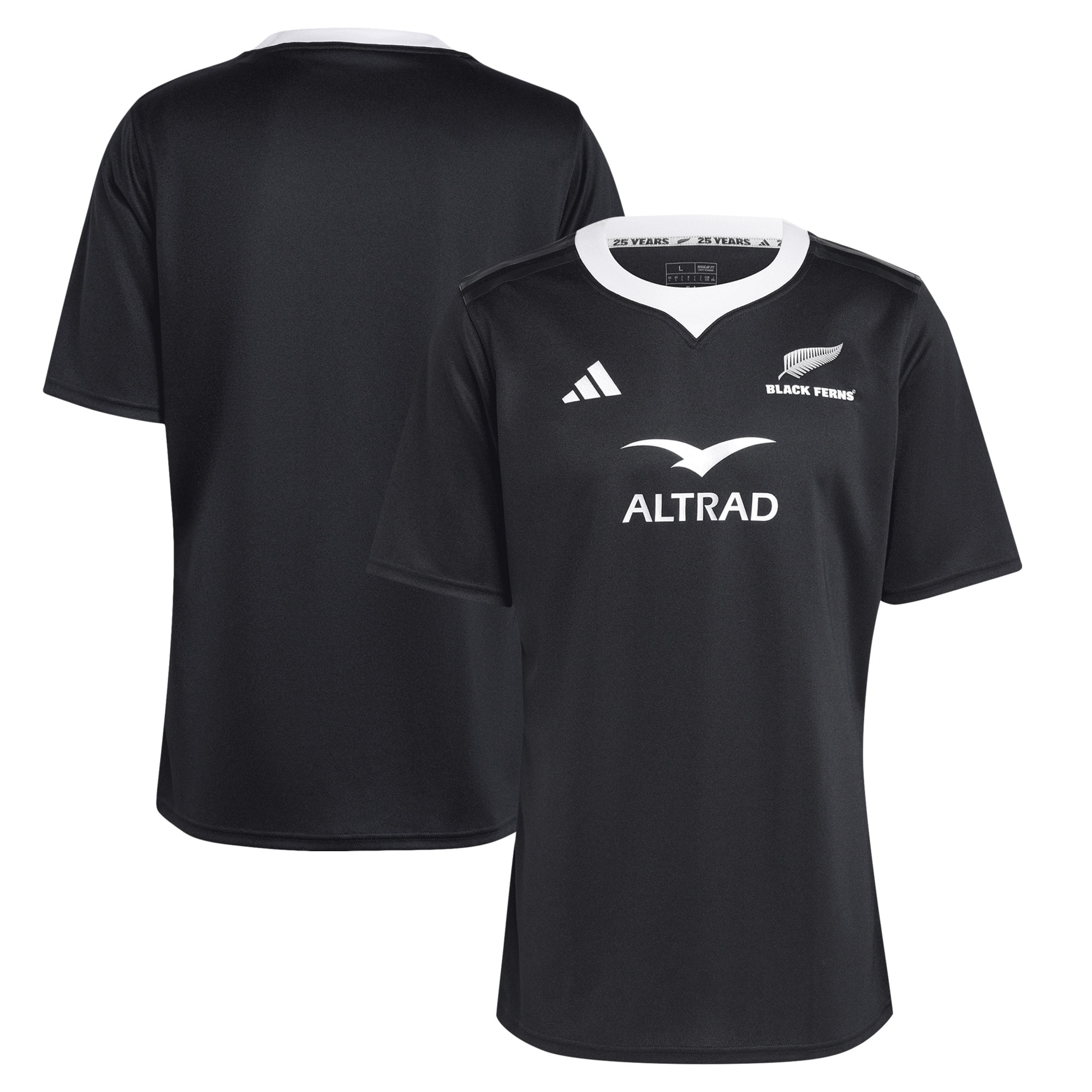 Black Ferns 2024/25 adidas Replica Home Jersey