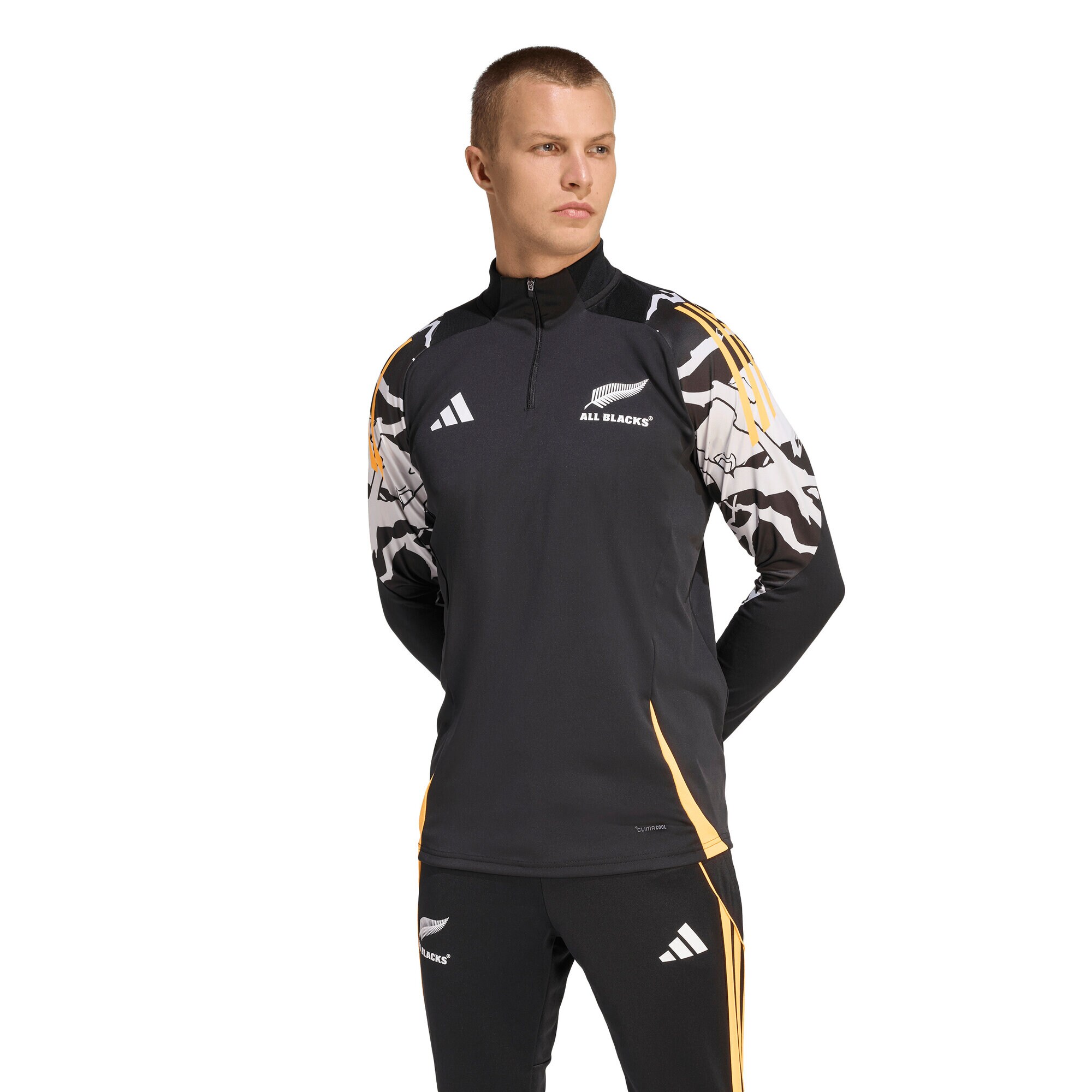 All Blacks adidas Marvel Training Top
