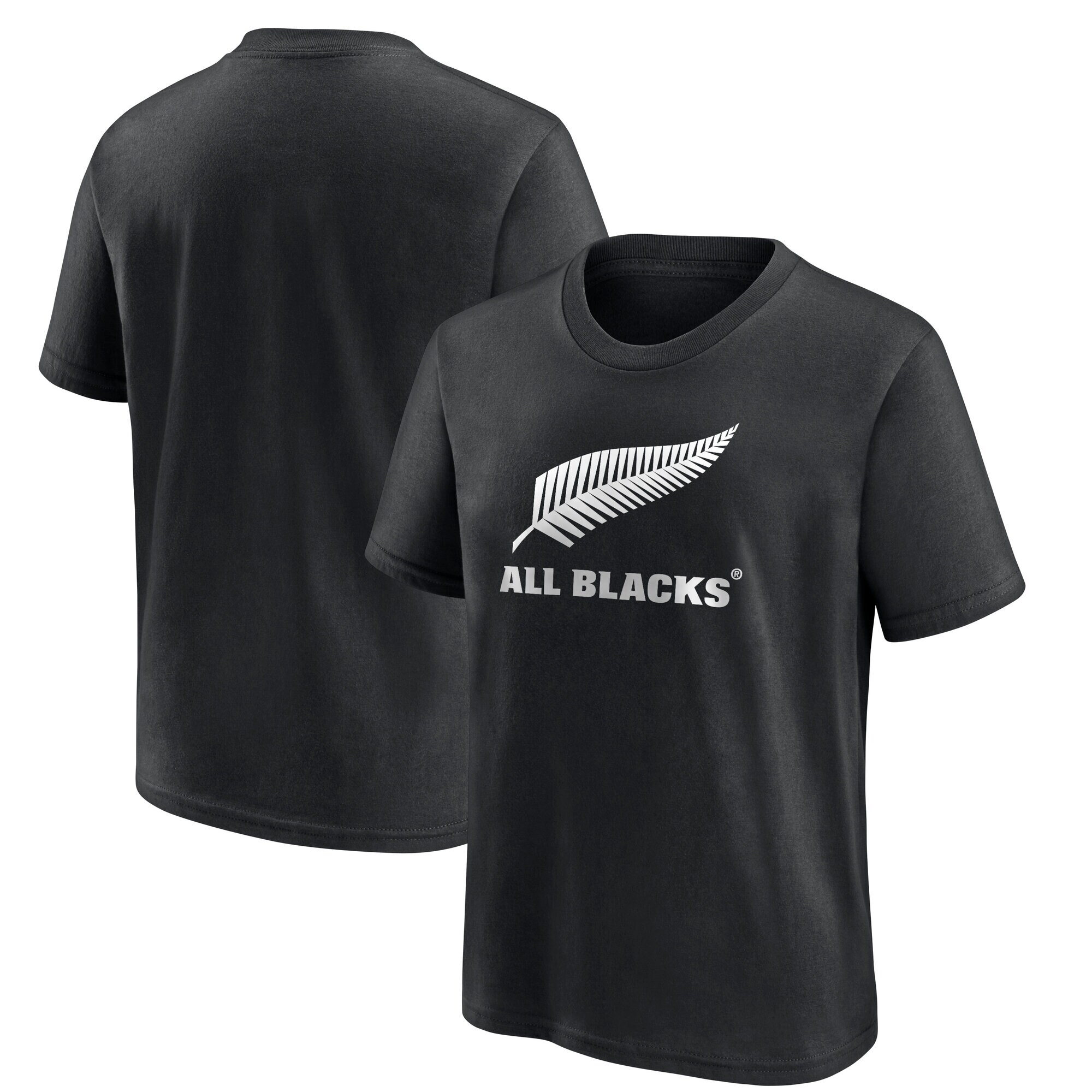 All Blacks Primary Logo Graphic T-Shirt - Black - Youth