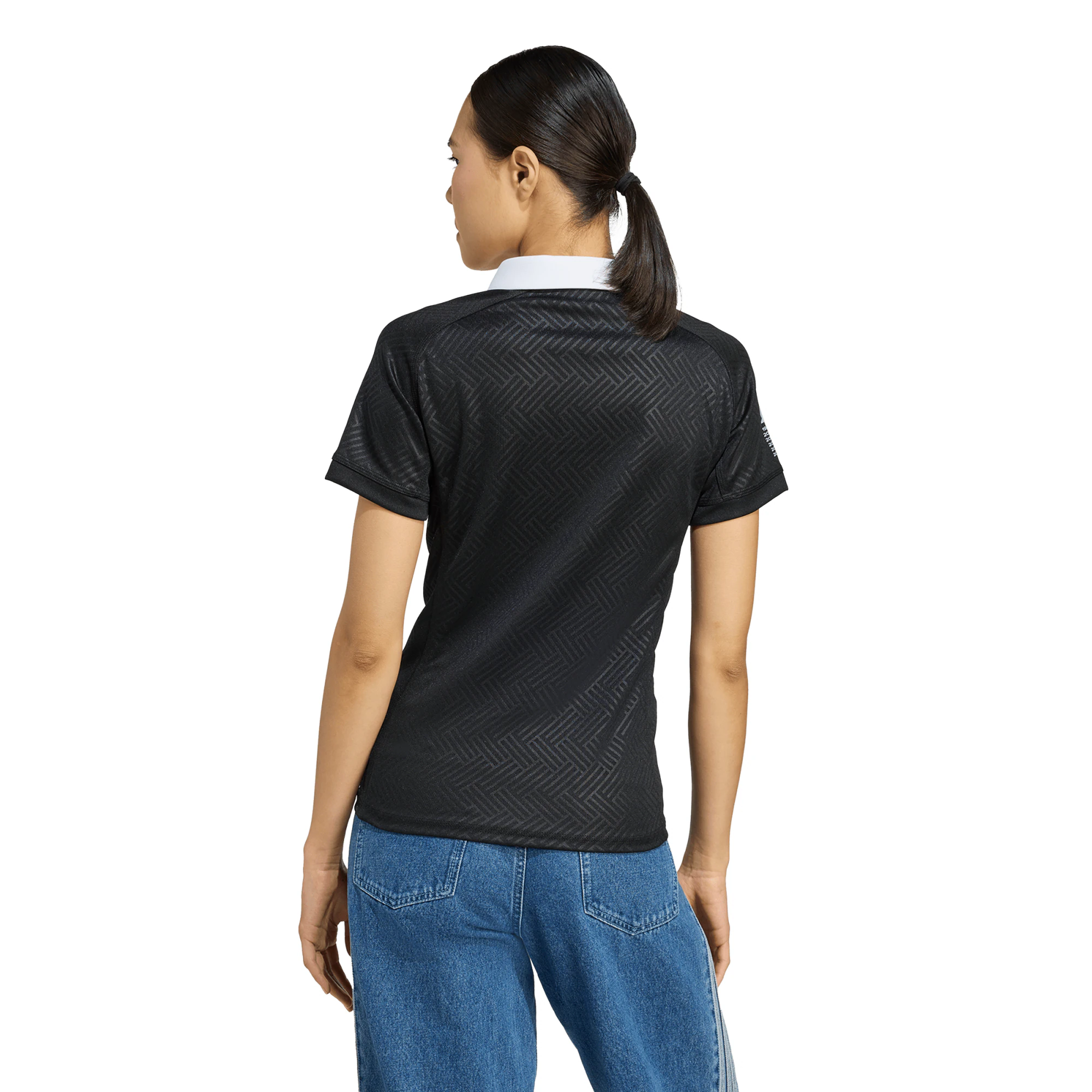 Black Ferns adidas Rugby World Cup Home Jersey - Womens