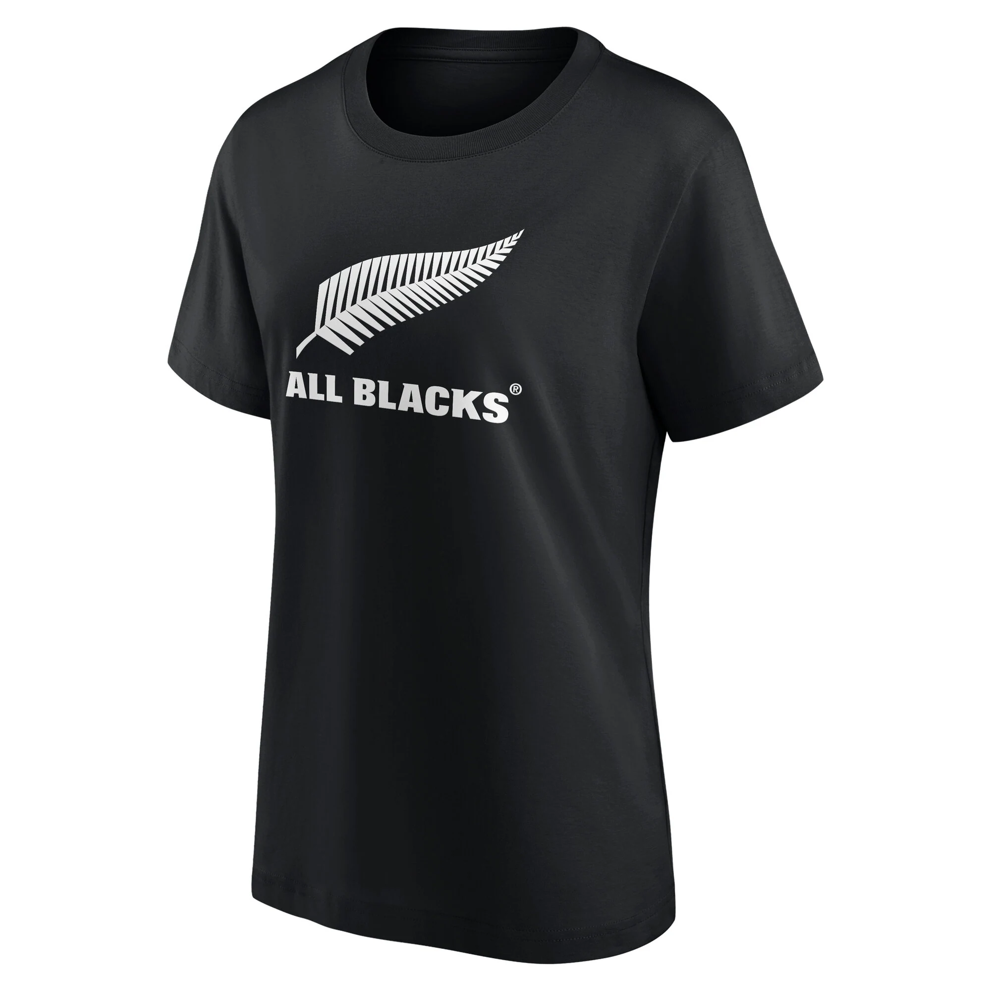 All Blacks Primary Logo Graphic T-Shirt - Black - Womens