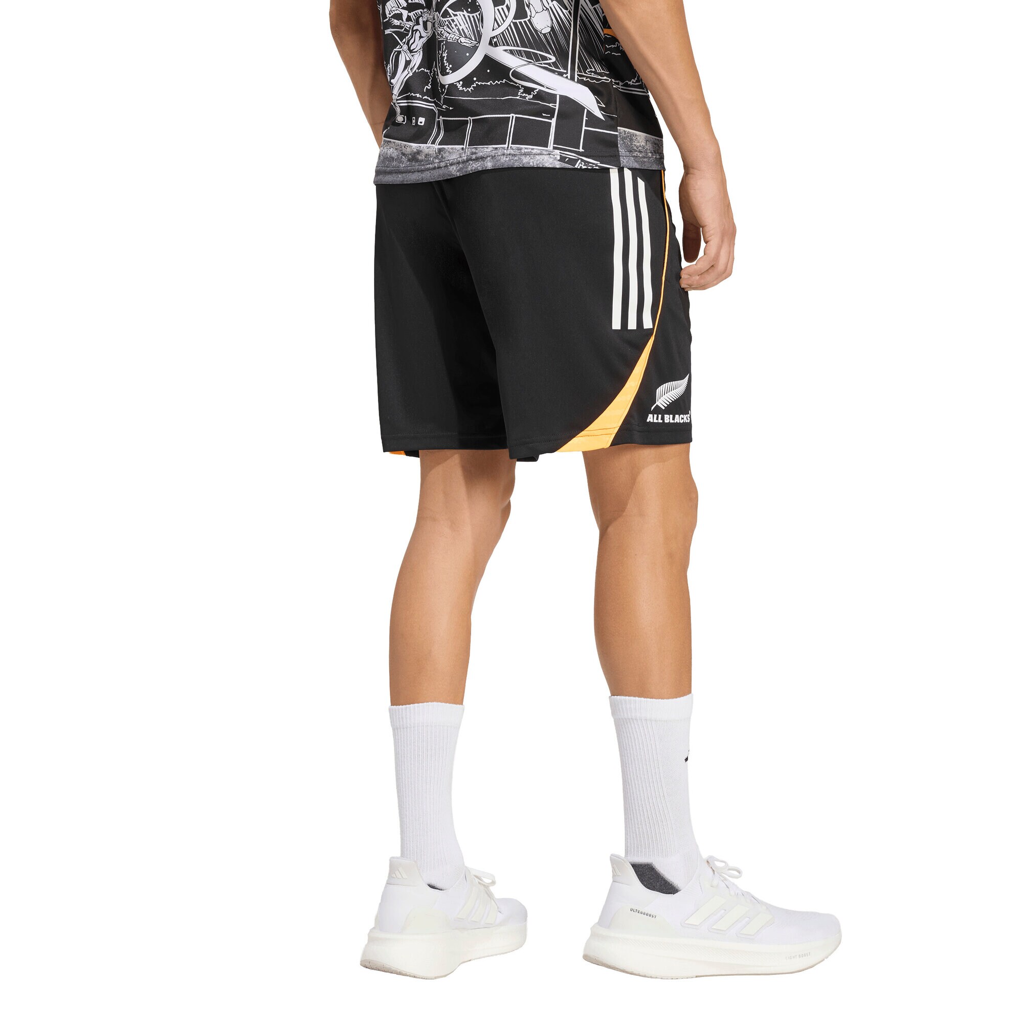 All Blacks adidas Marvel Gym Short
