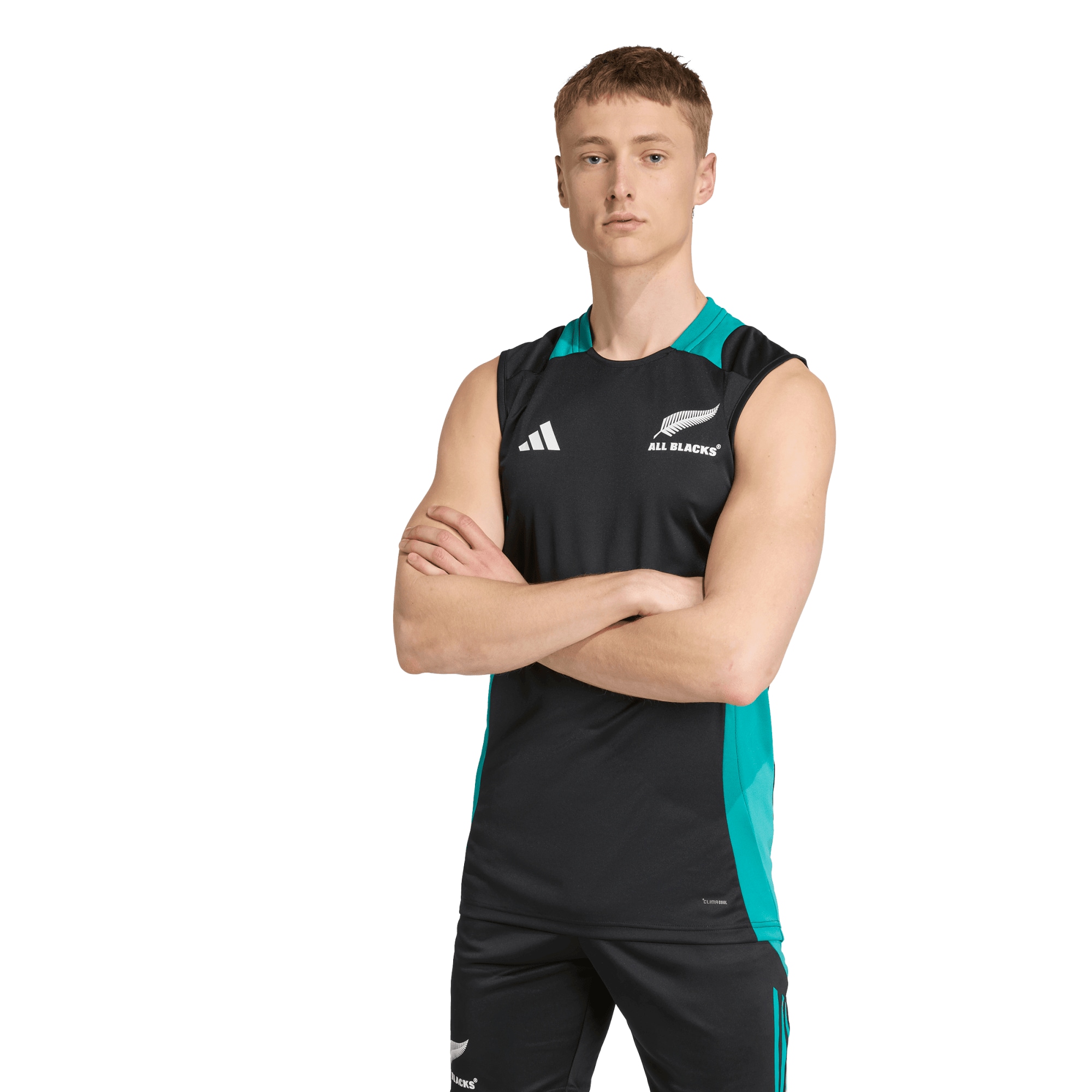 All Blacks Adidas Singlet