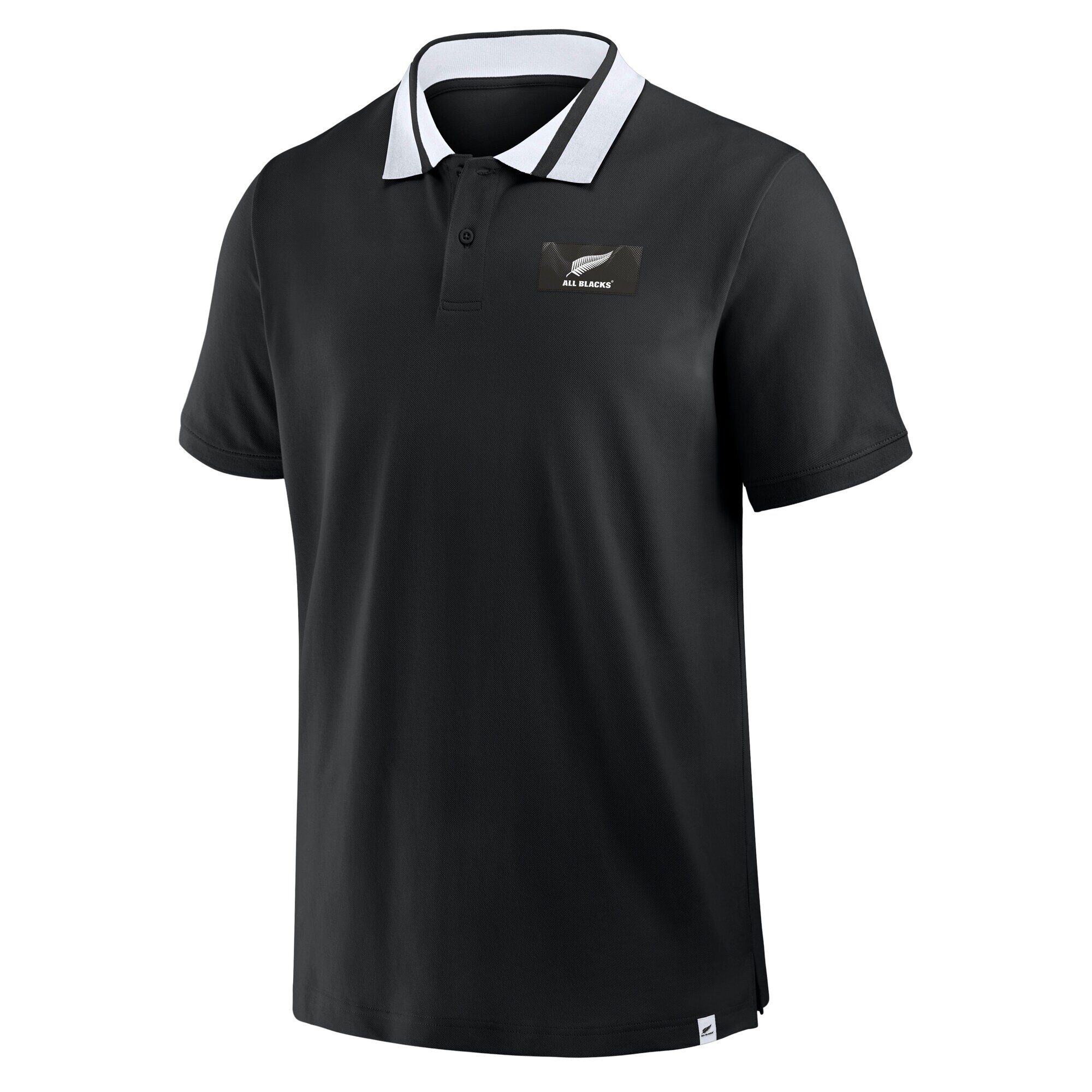 All Blacks Tipped Polo - Black