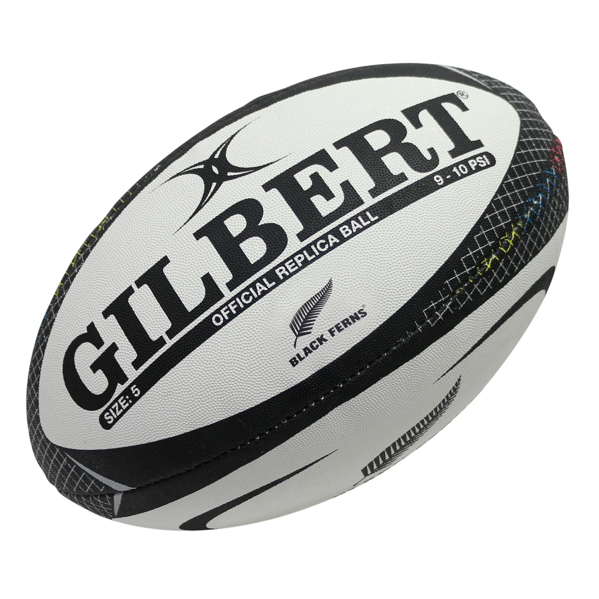 Black Ferns Replica Rugby Ball - Size 5