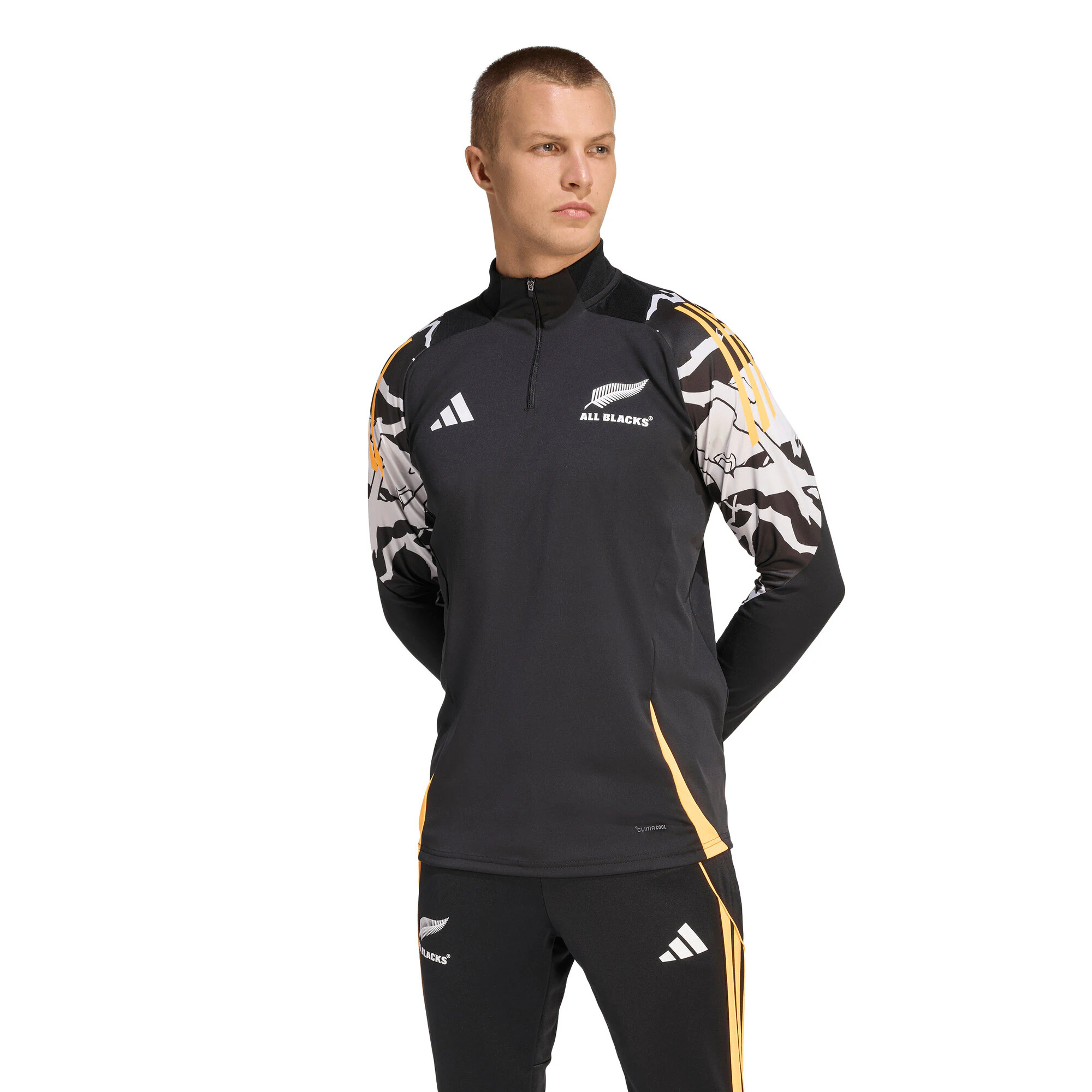 All Blacks adidas Marvel Training Top