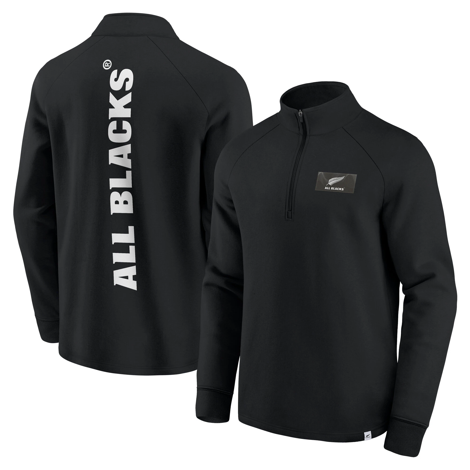 All Blacks Half Zip Top - Black