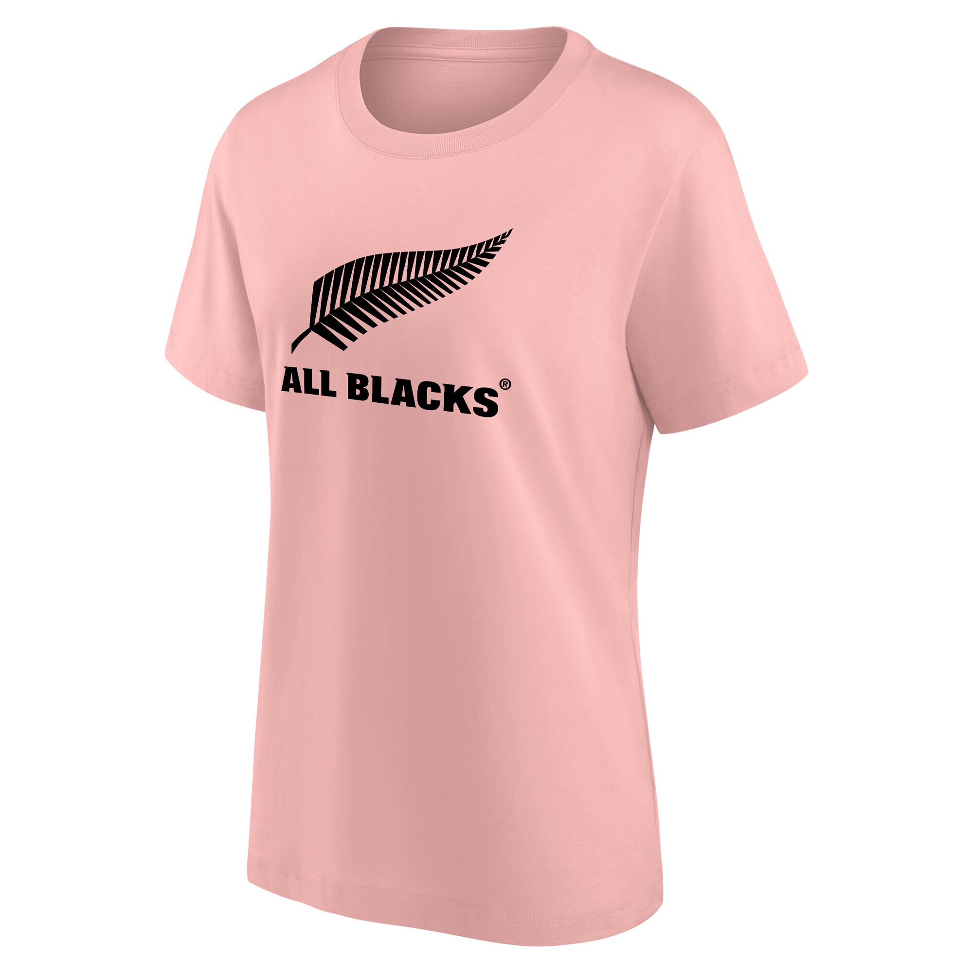 All Blacks Primary Logo Graphic T-Shirt - Pink - Womens
