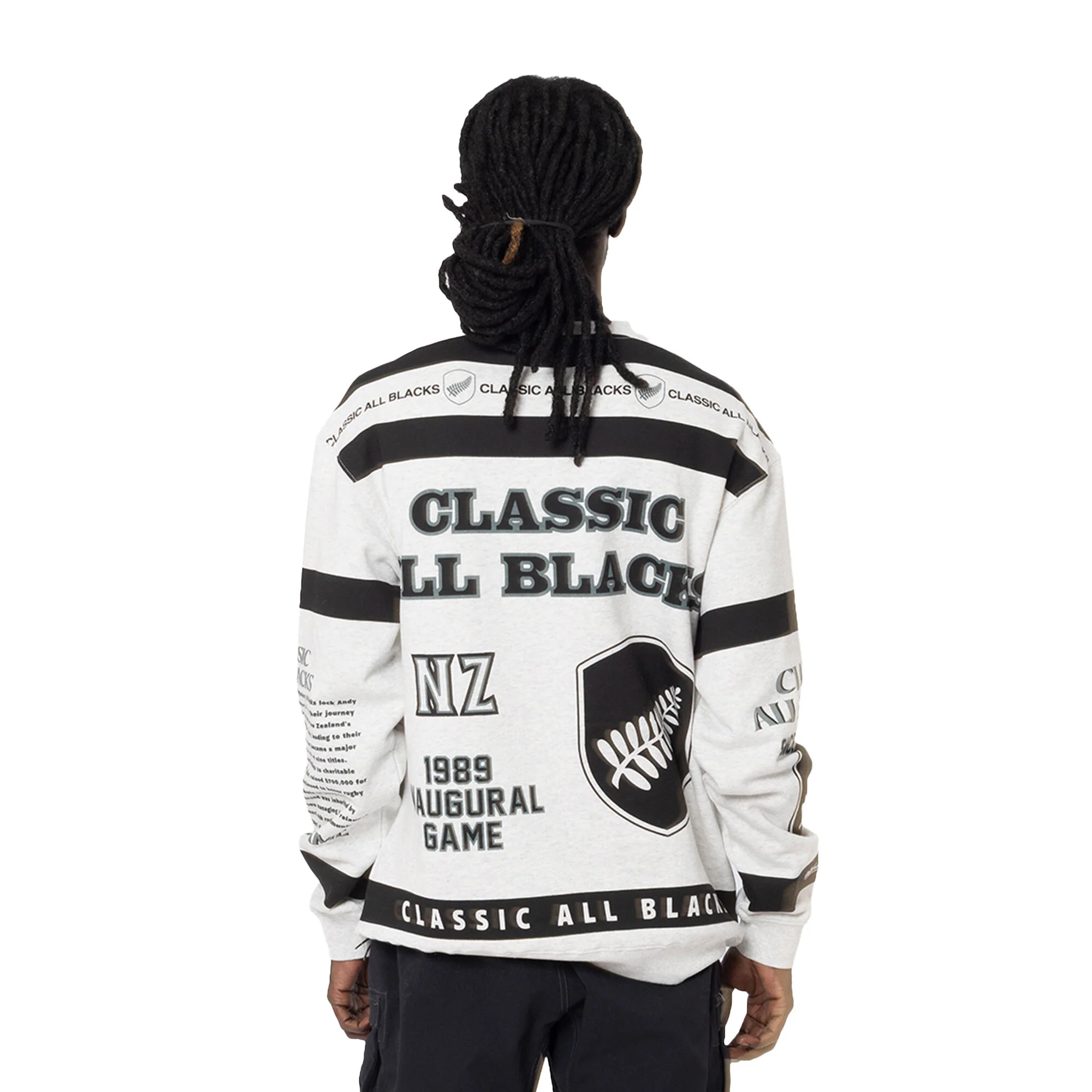 Classic All Blacks Crew by Mitchell & Ness